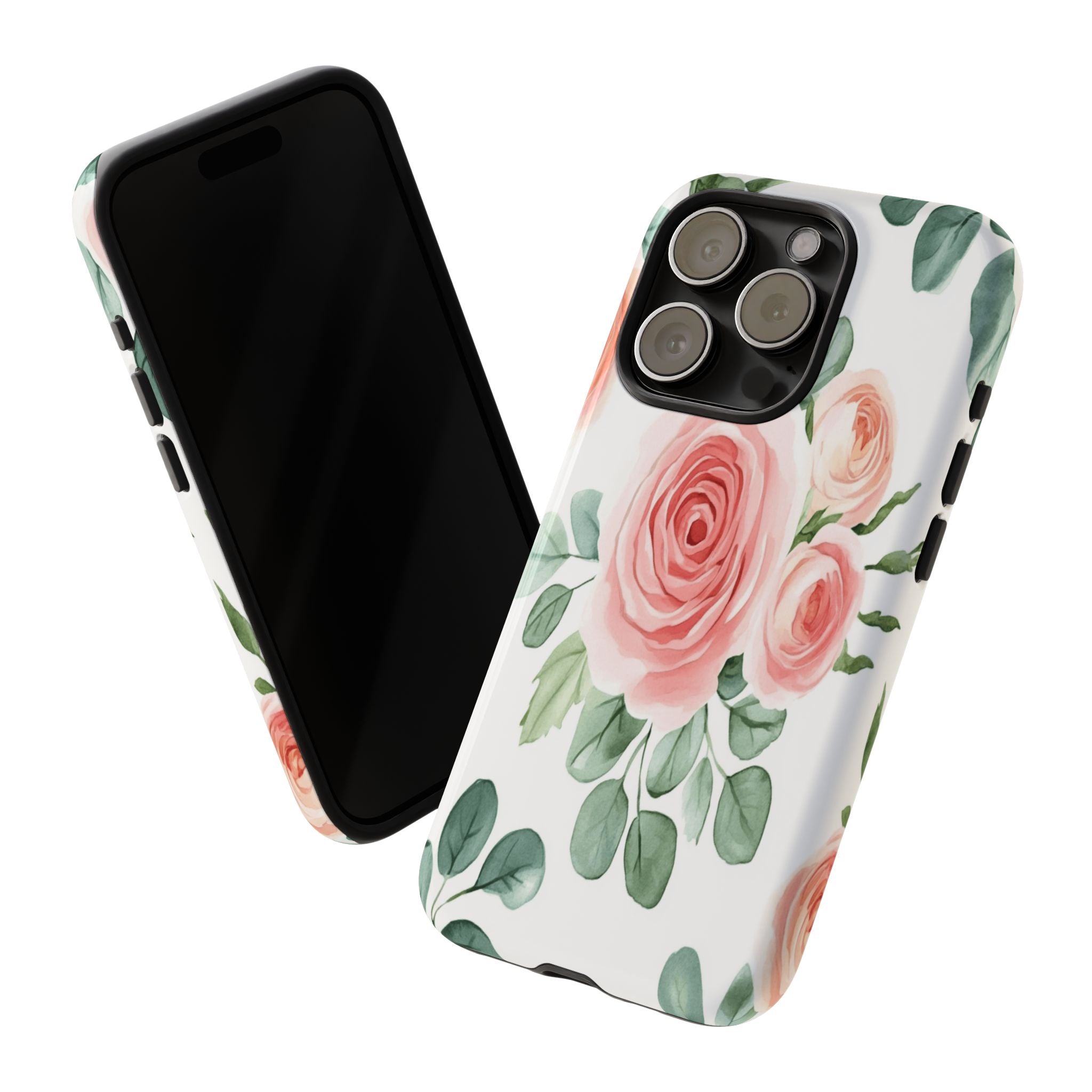 Delicate Watercolor Rose Case