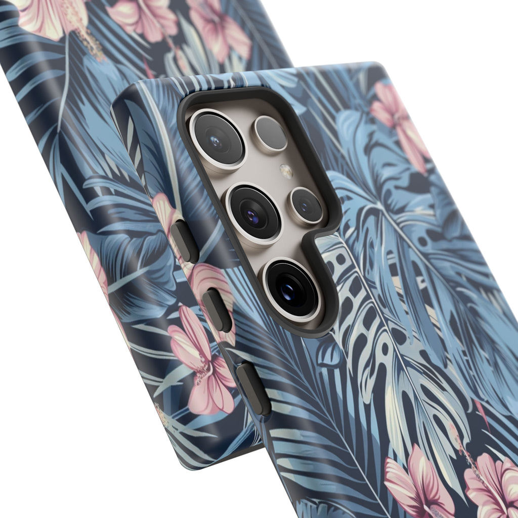 Tropical Hibiscus and Monstera Case