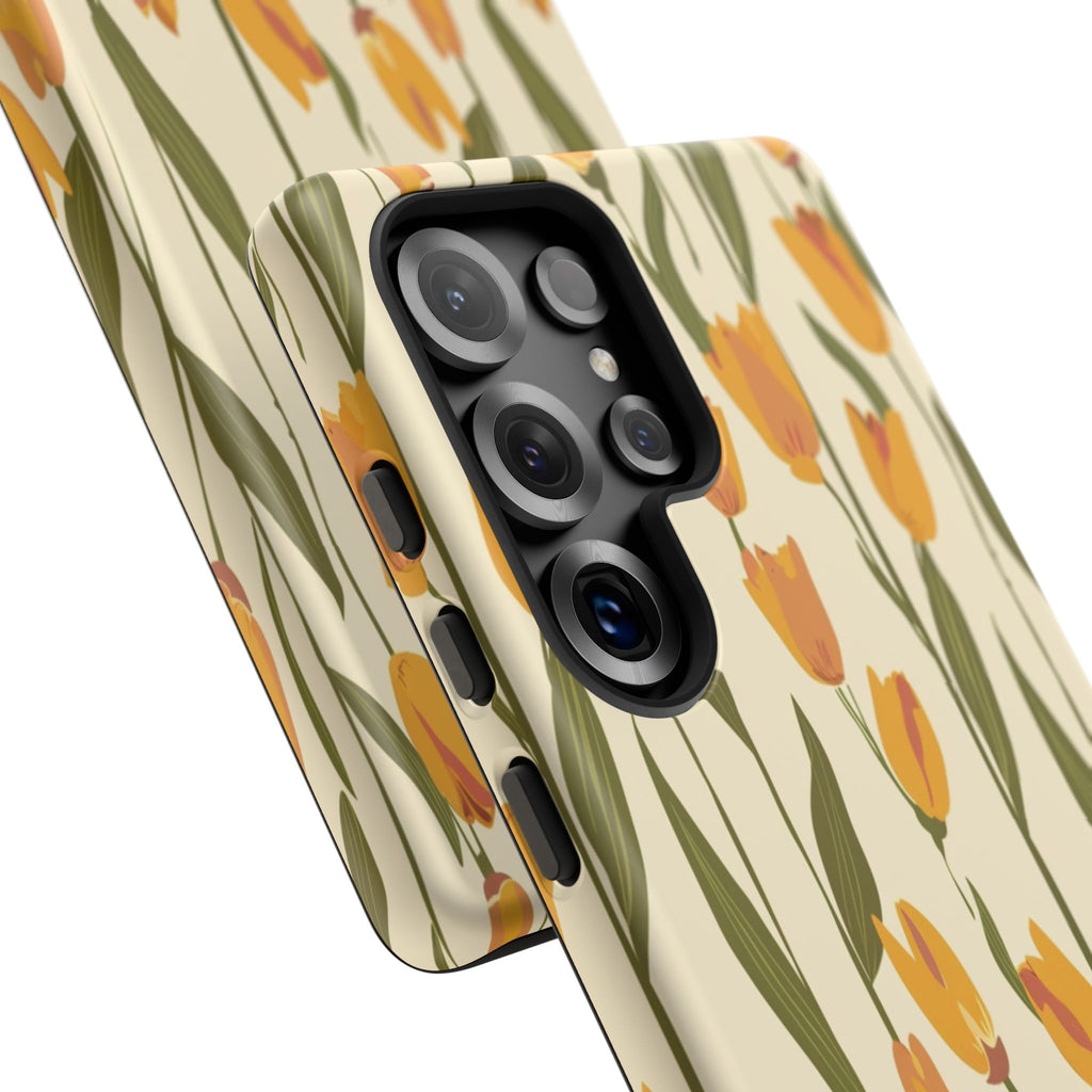 Yellow and Orange Tulips Case