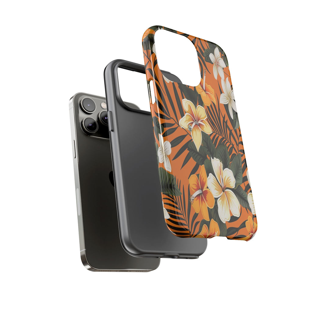 Vibrant Orange Tropical Case