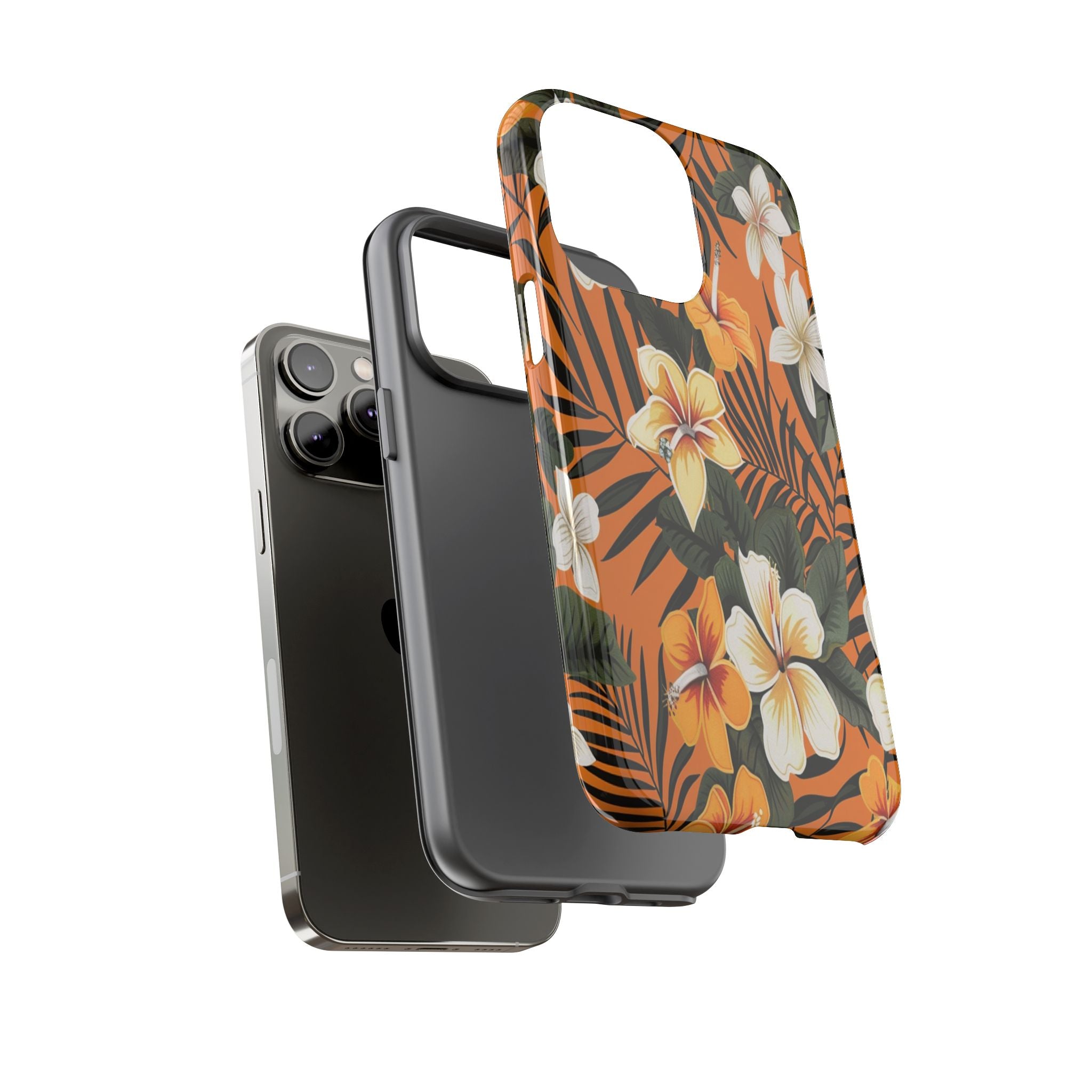 Vibrant Orange Tropical Case