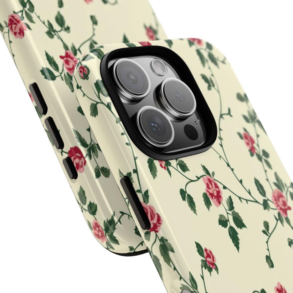 Elegant Pink Victorian Roses Case
