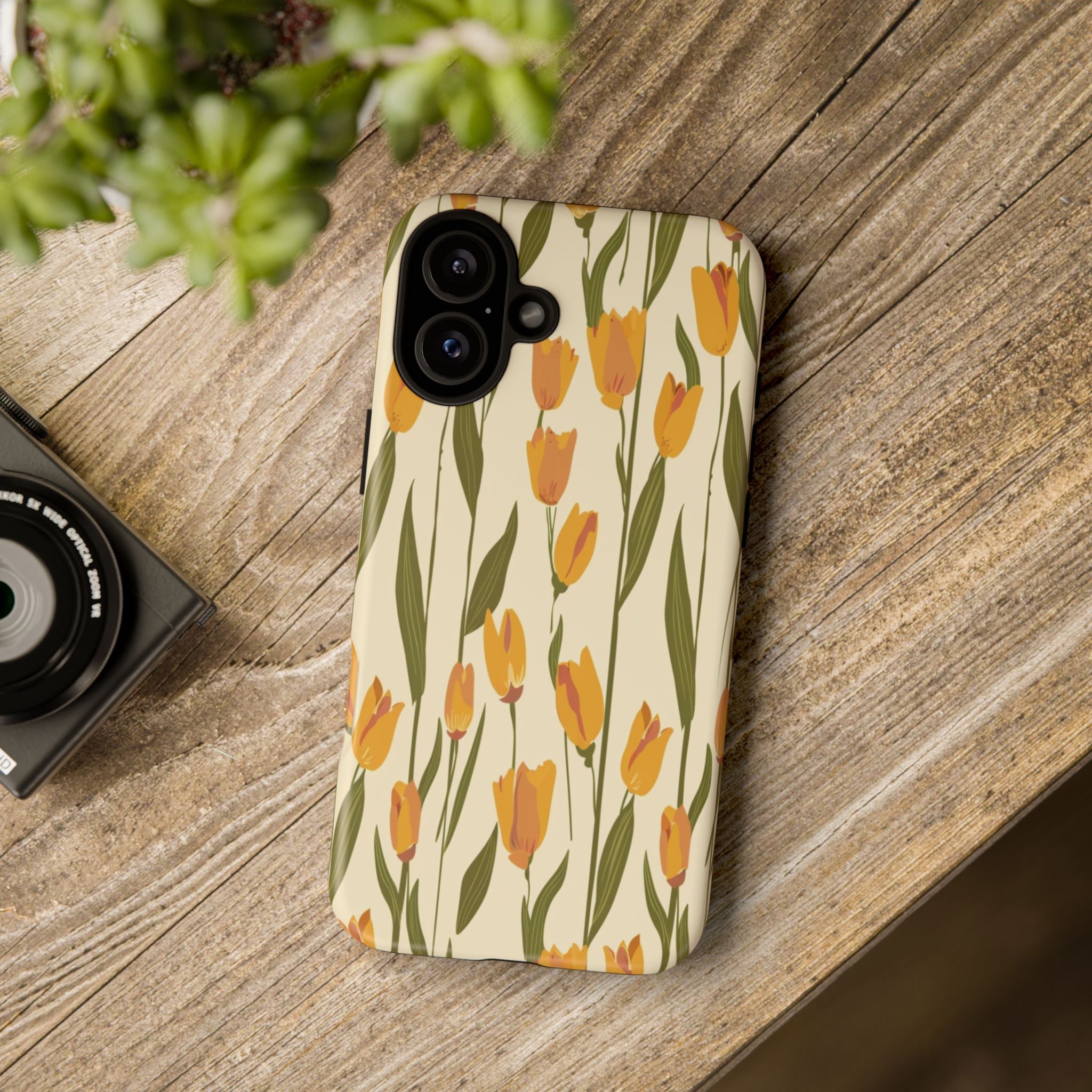 Yellow and Orange Tulips Case