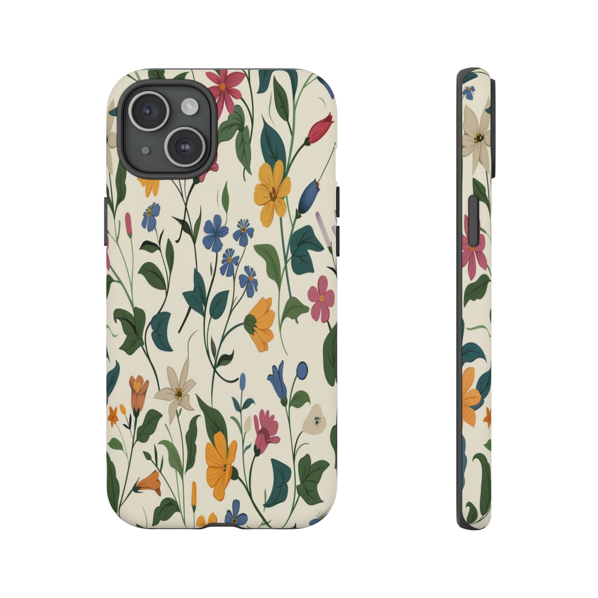 Vibrant Botanical Floral Pattern