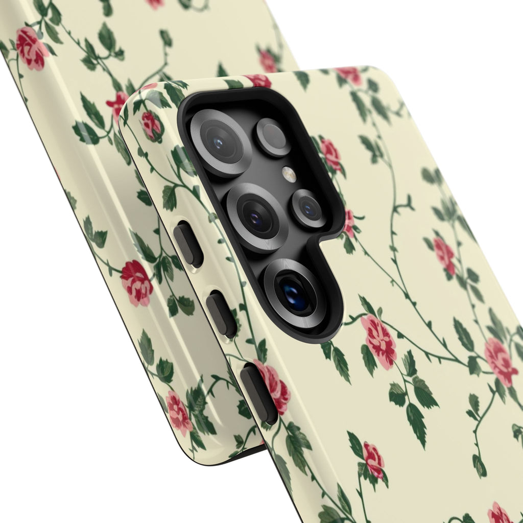 Elegant Pink Victorian Roses Case