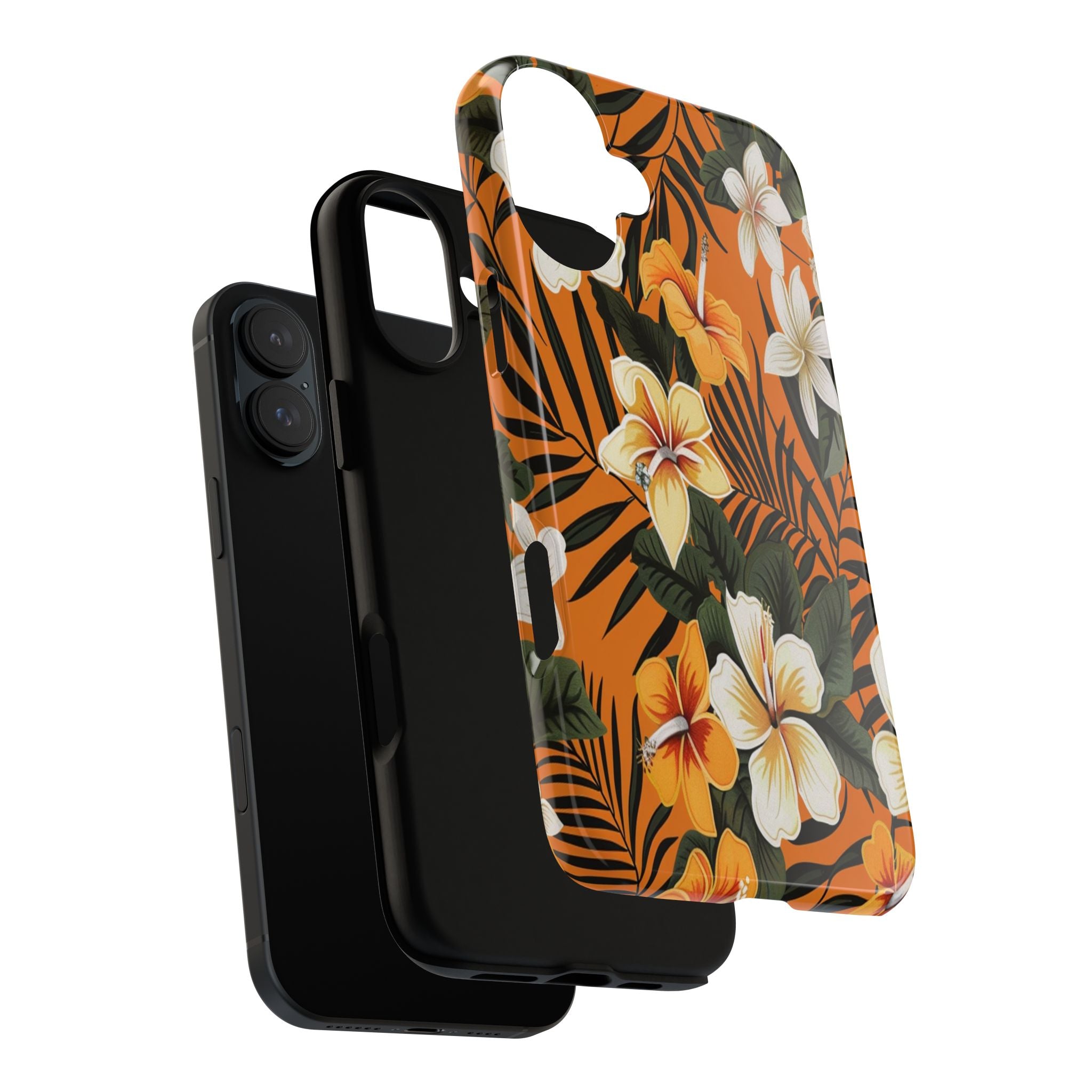Vibrant Orange Tropical Case