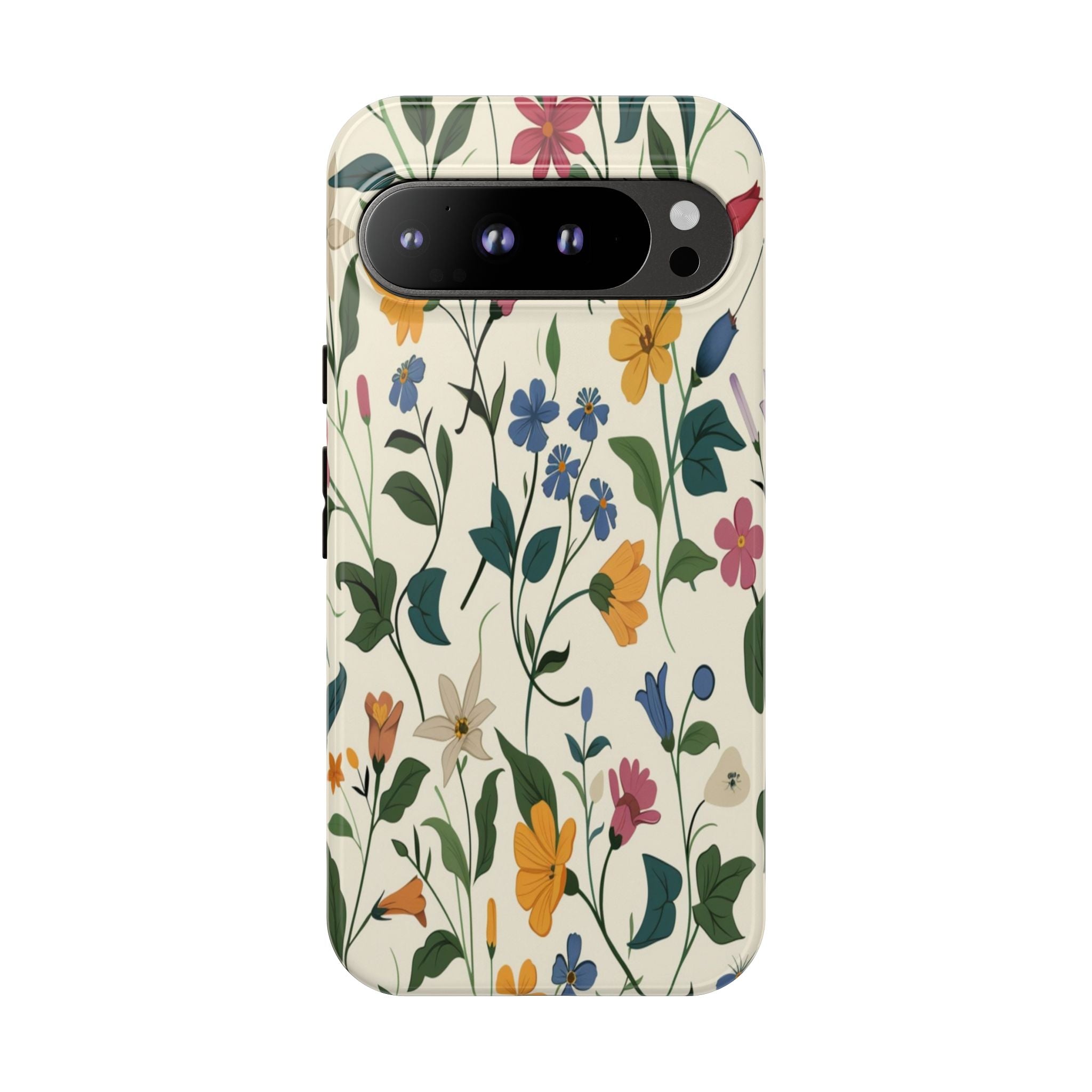 Vibrant Botanical Floral Pattern