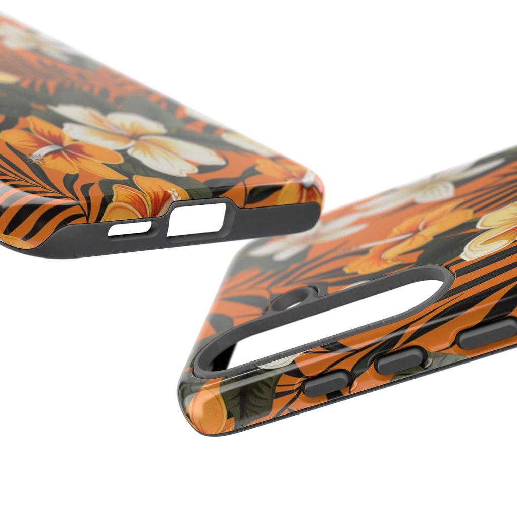 Vibrant Orange Tropical Case