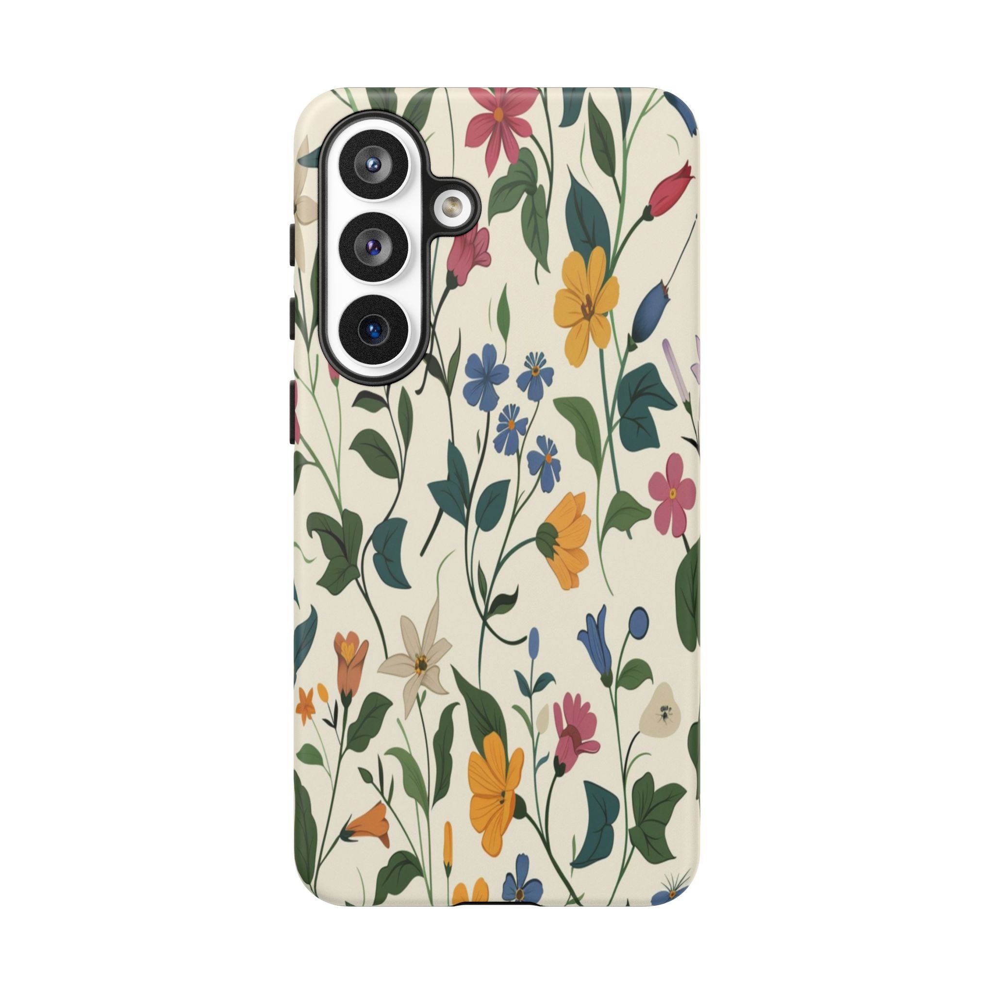Vibrant Botanical Floral Pattern