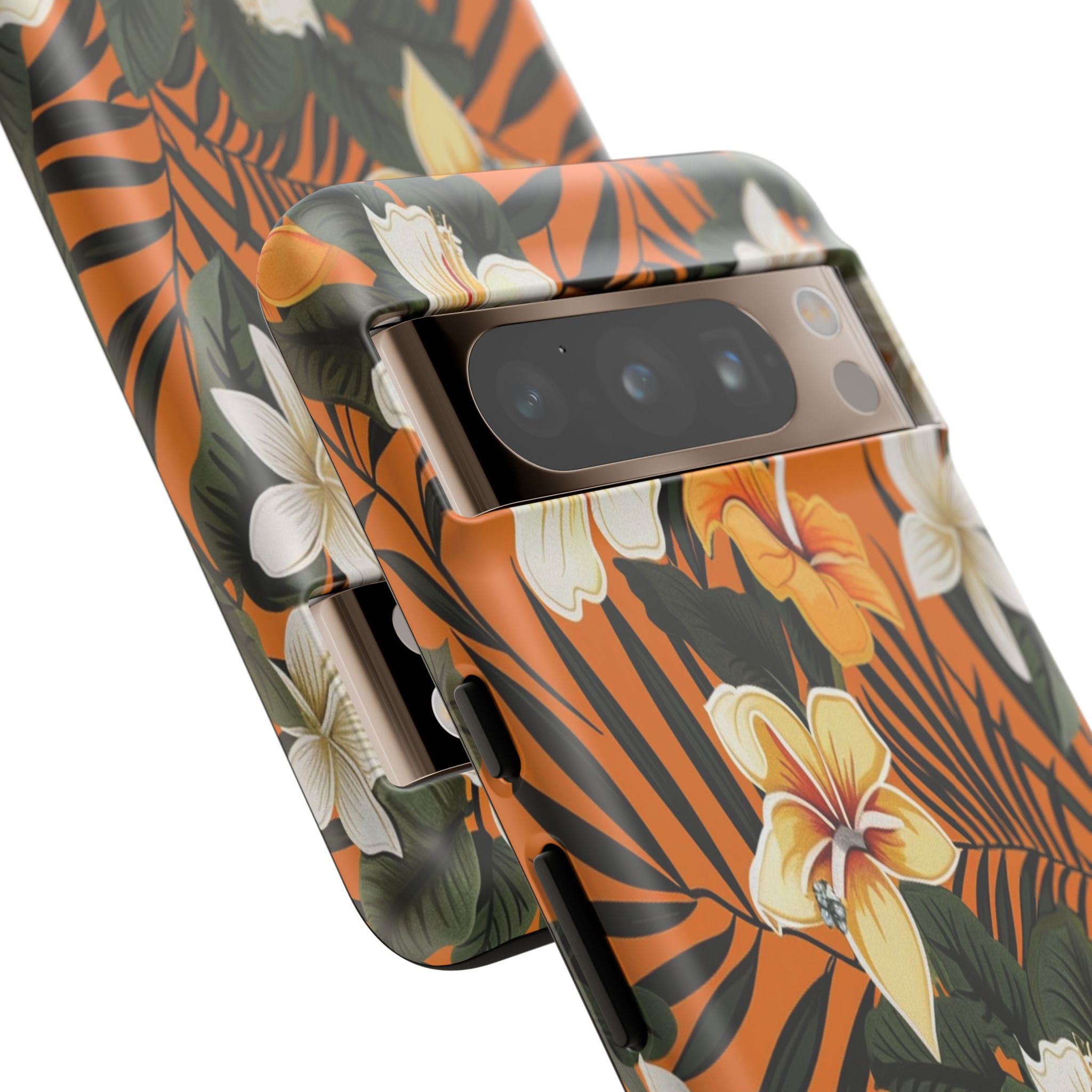 Vibrant Orange Tropical Case
