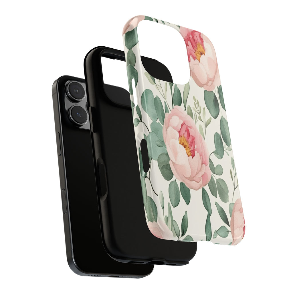 Soft Pink Peonies Case