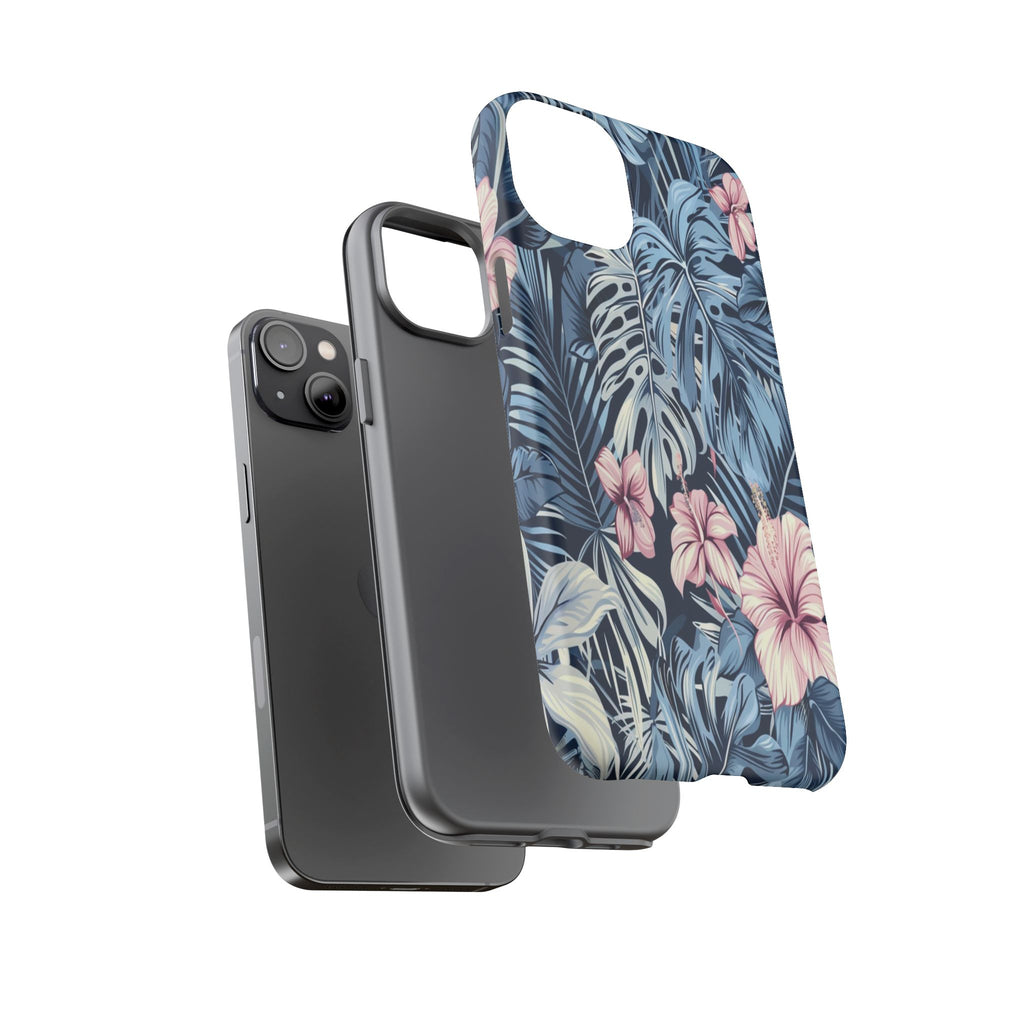 Tropical Hibiscus and Monstera Case