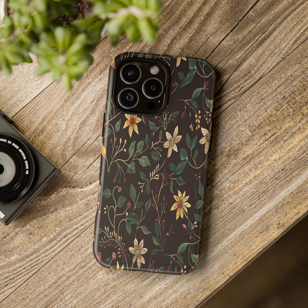 Dark Vintage Floral Case