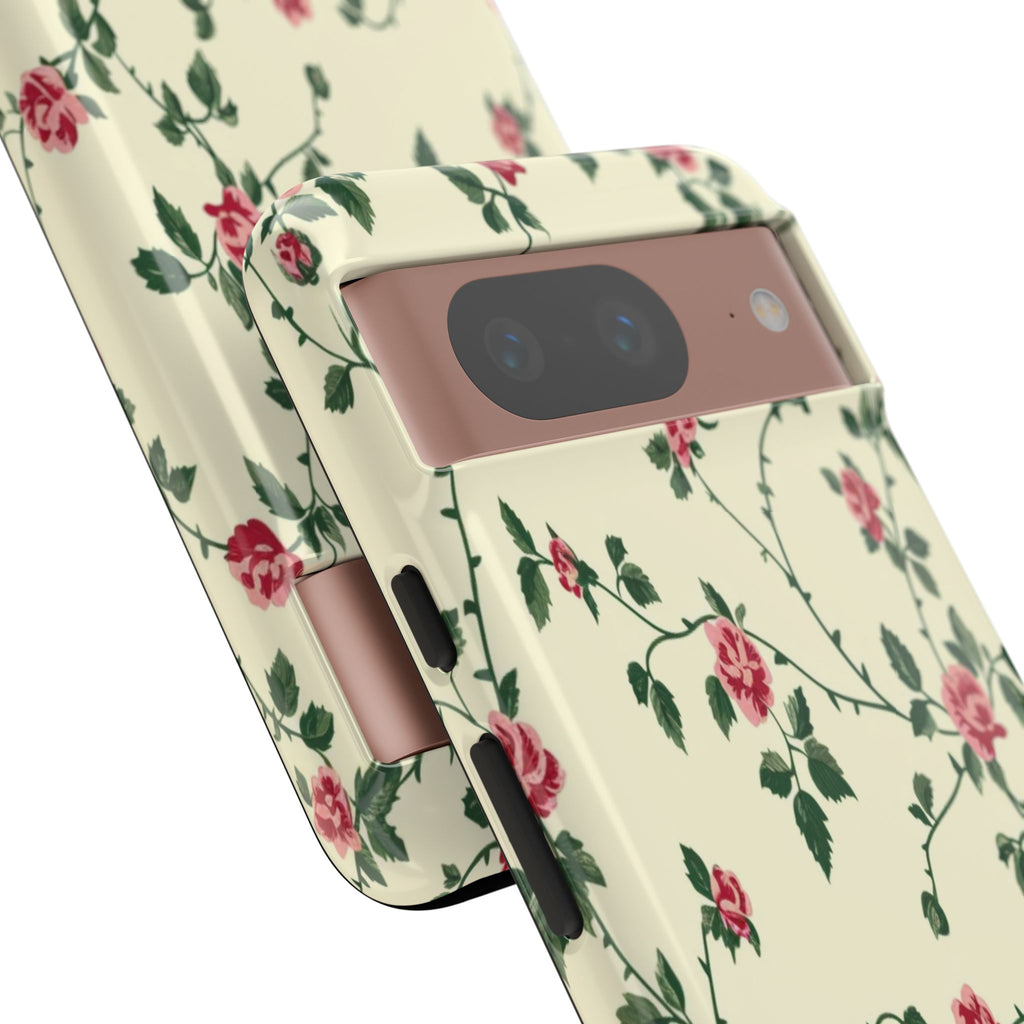 Elegant Pink Victorian Roses Case
