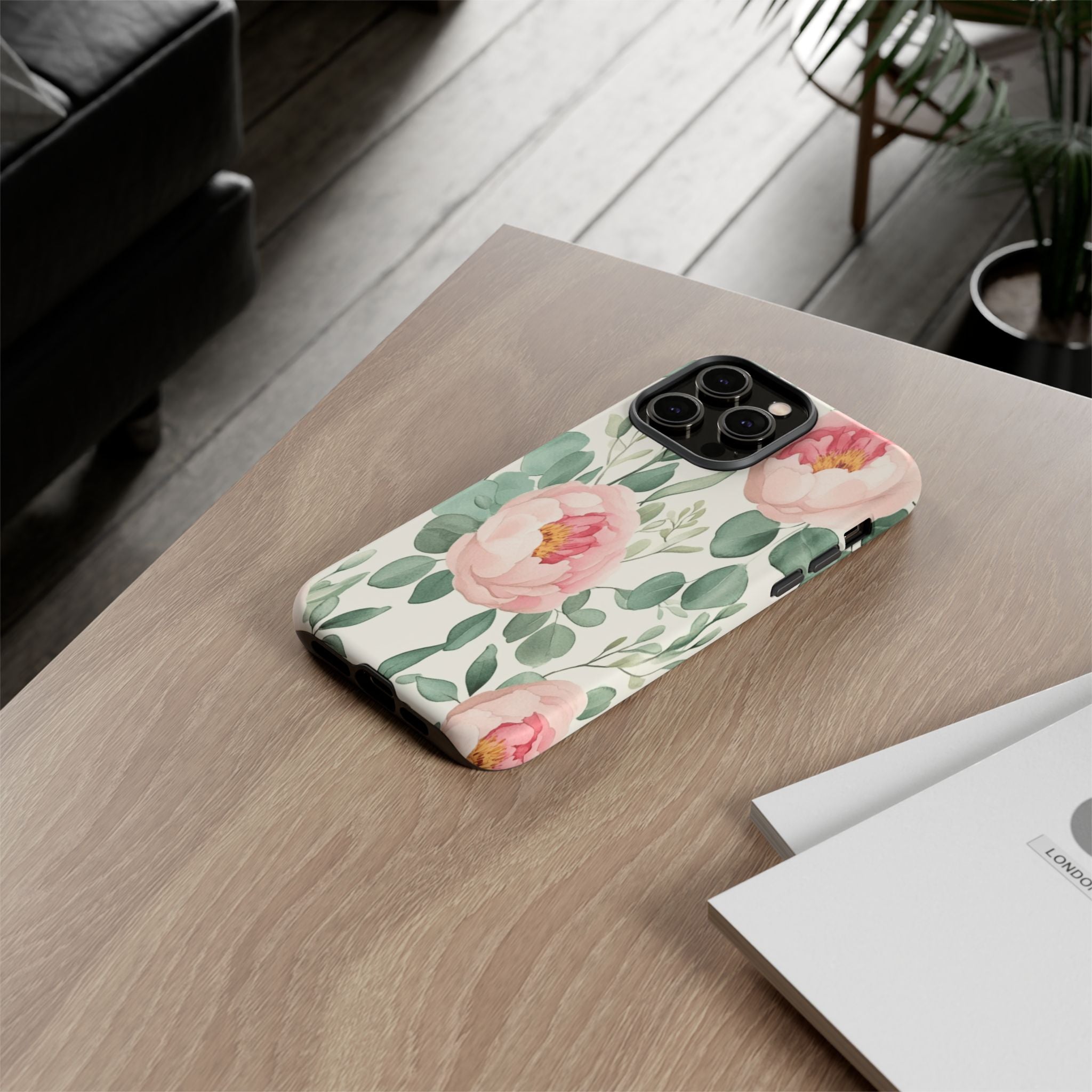 Soft Pink Peonies Case