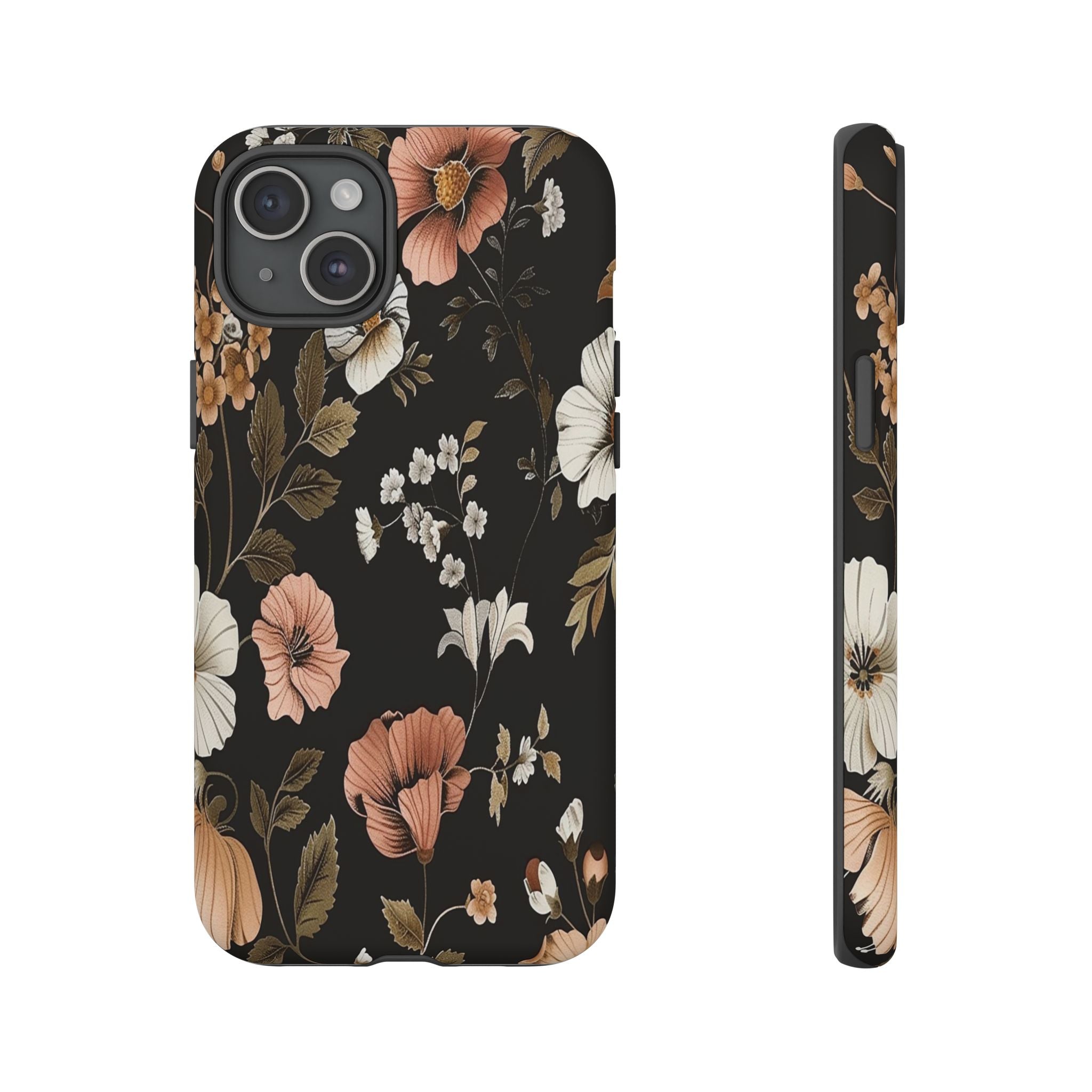 Peachy Cosmos on Black