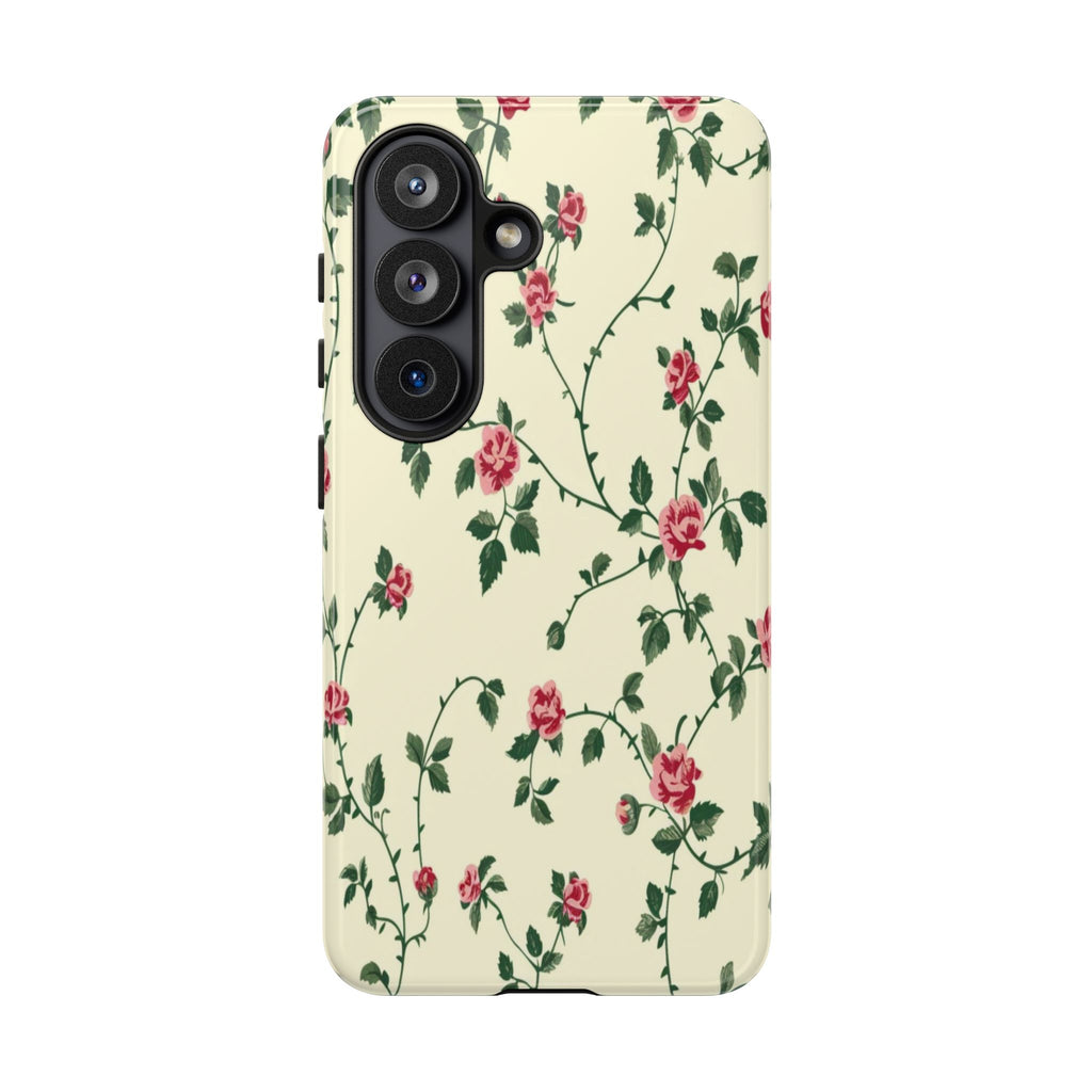 Elegant Pink Victorian Roses Case