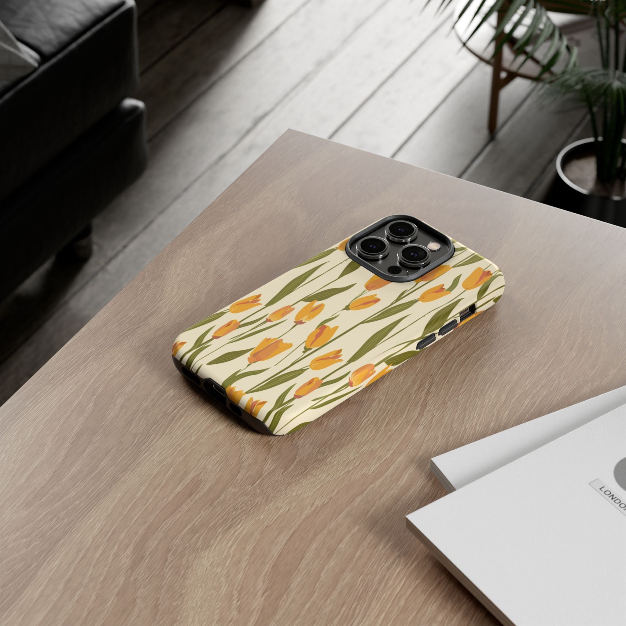 Yellow and Orange Tulips Case
