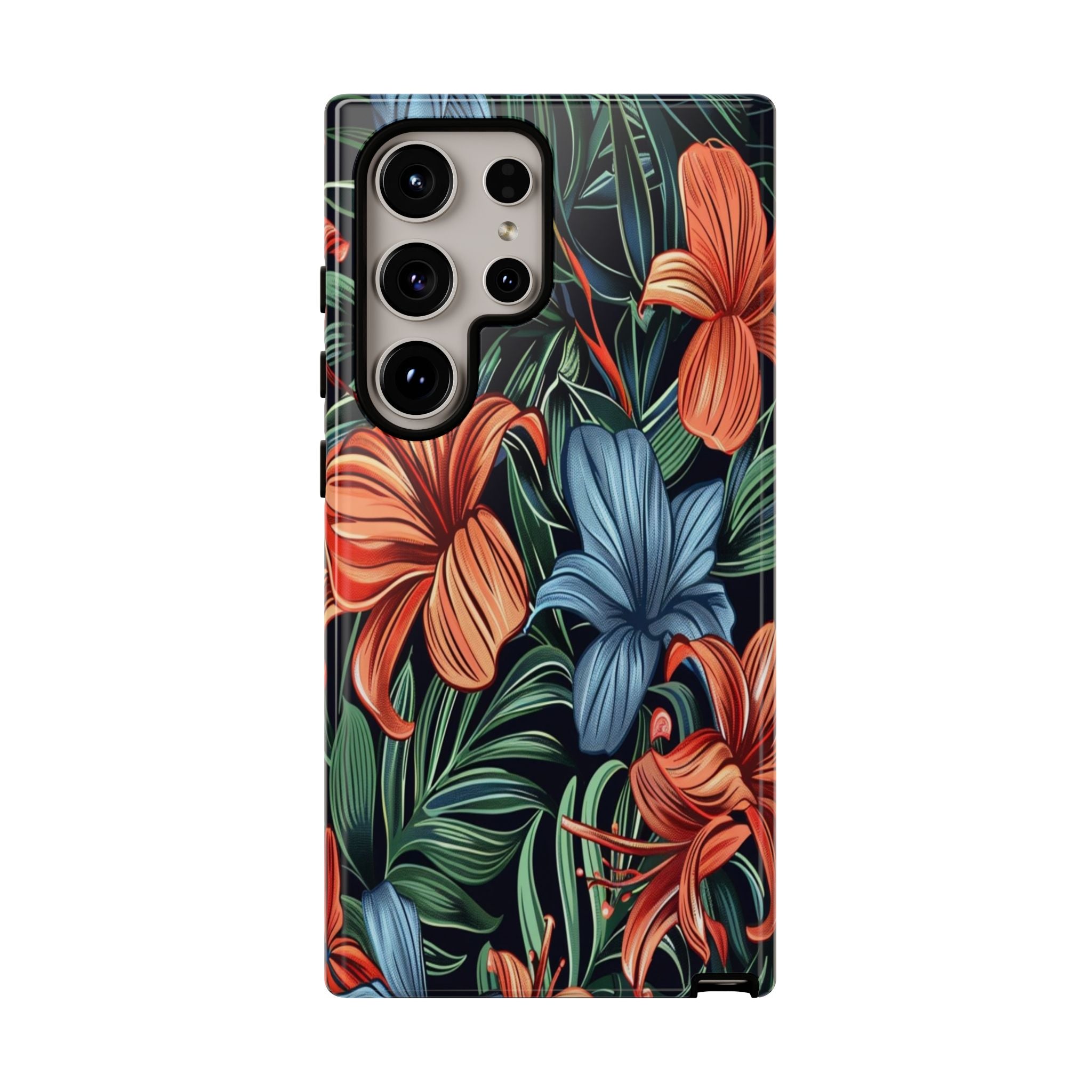 Tropical Red and Blue