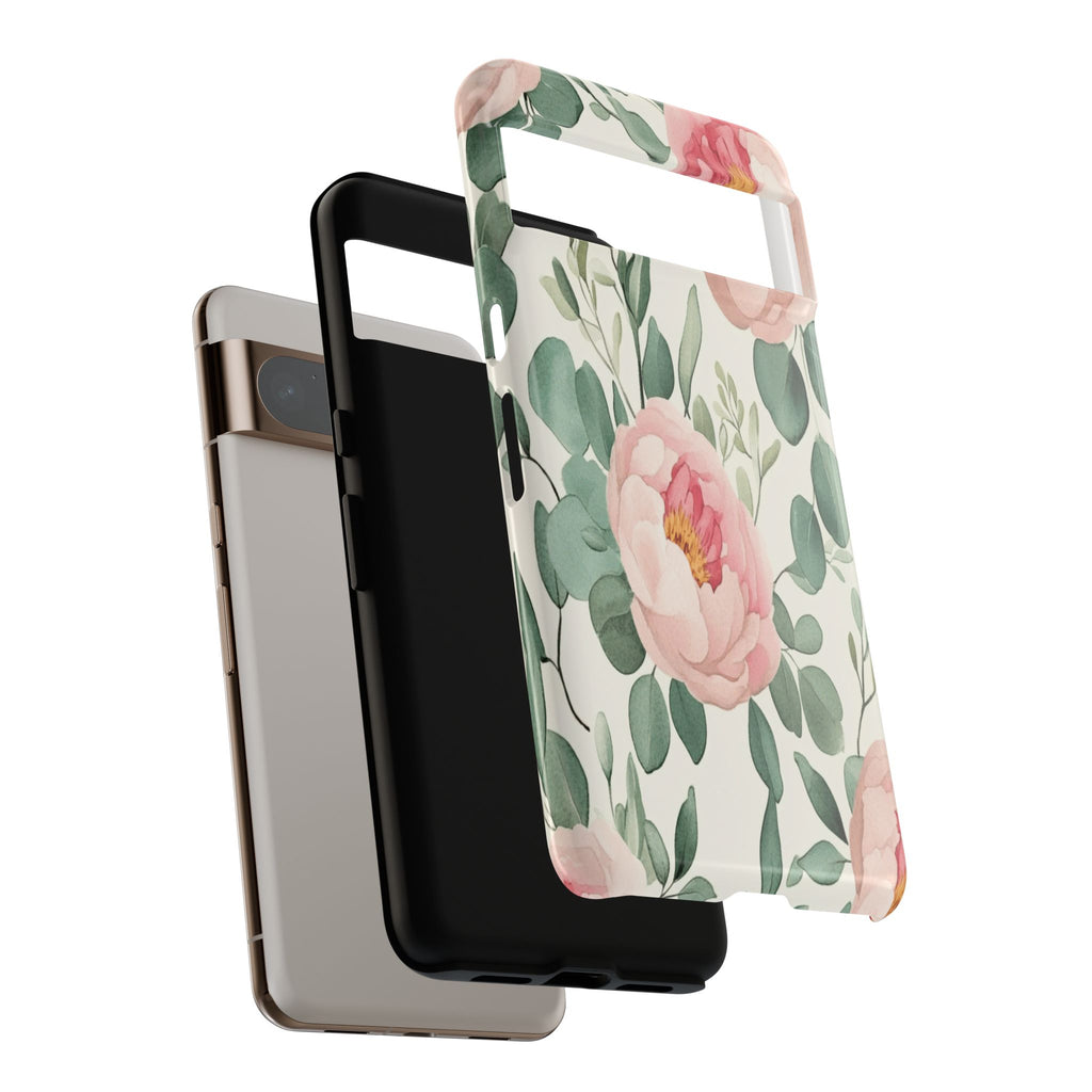 Soft Pink Peonies Case