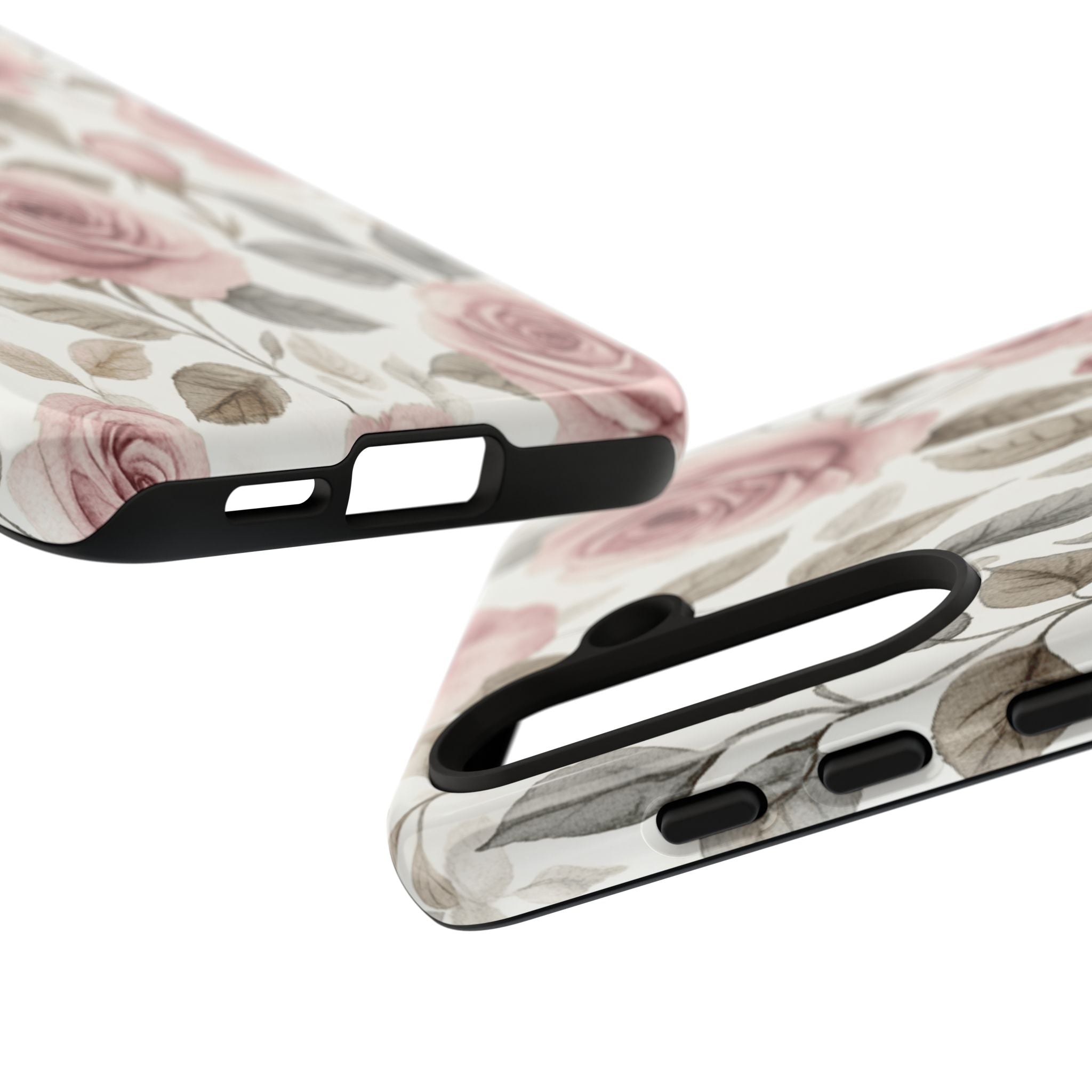 Elegant Watercolor Rose Case