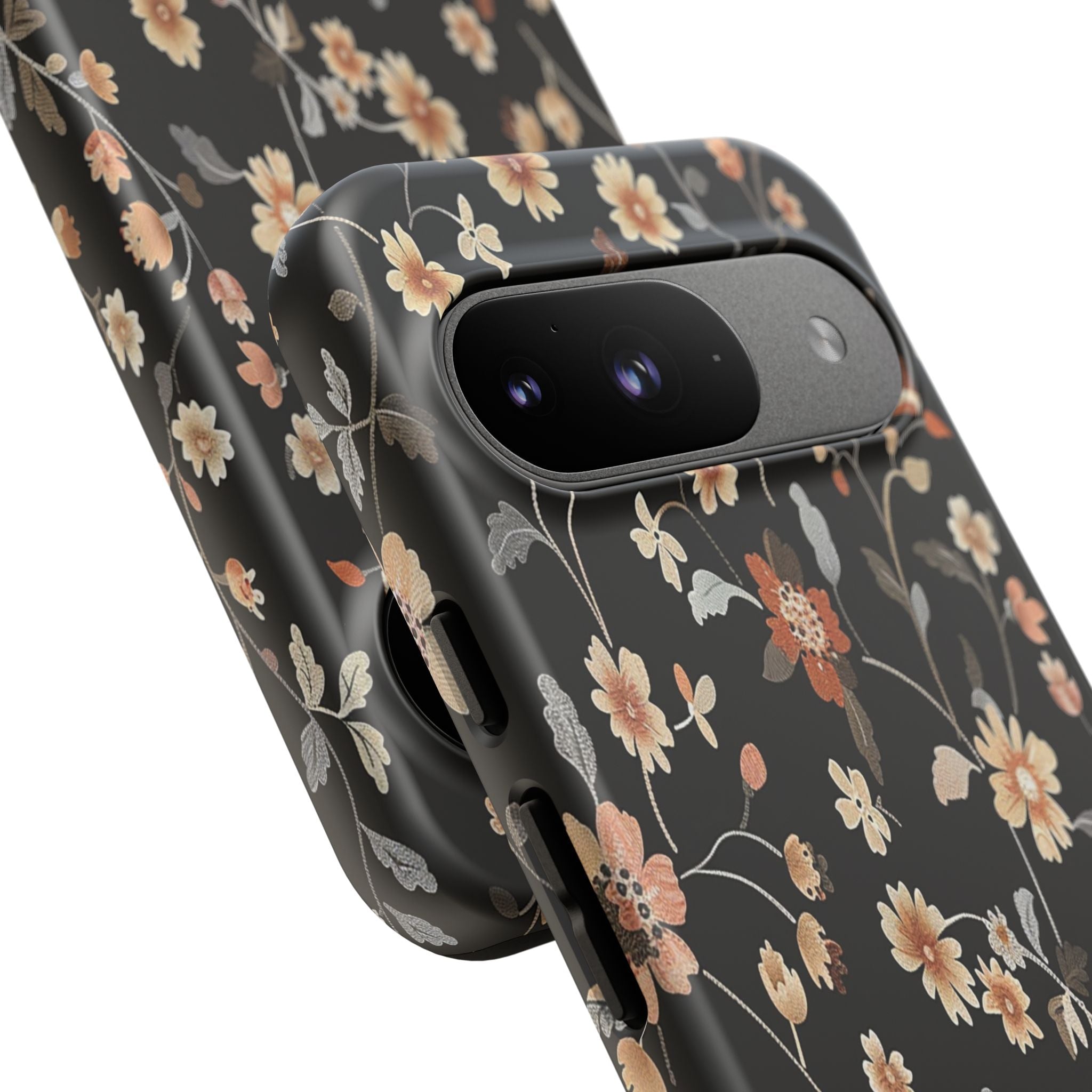 Floral Field on Black Case