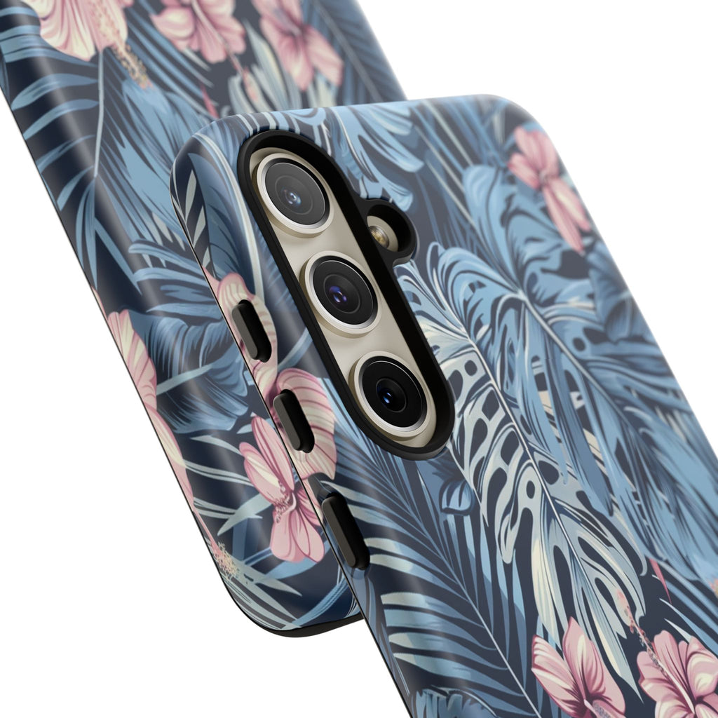 Tropical Hibiscus and Monstera Case