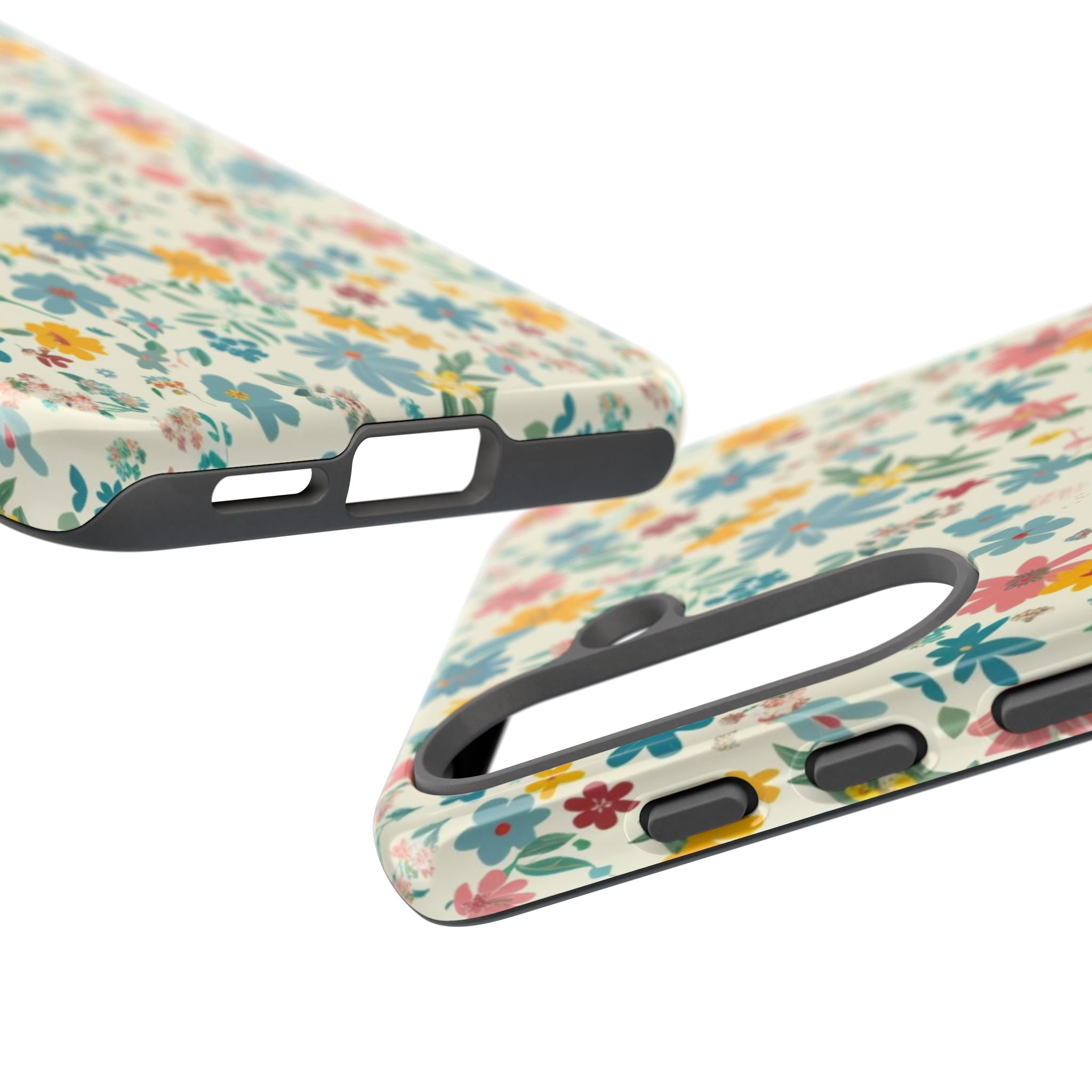 Pastel Yellow Green and Blue Case