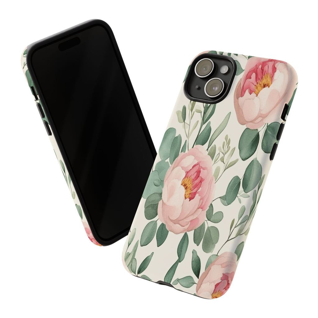 Soft Pink Peonies Case