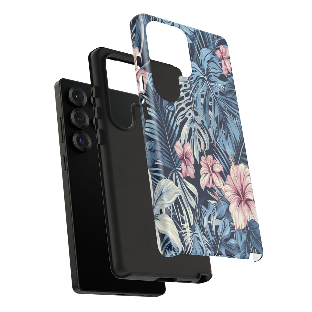 Tropical Hibiscus and Monstera Case