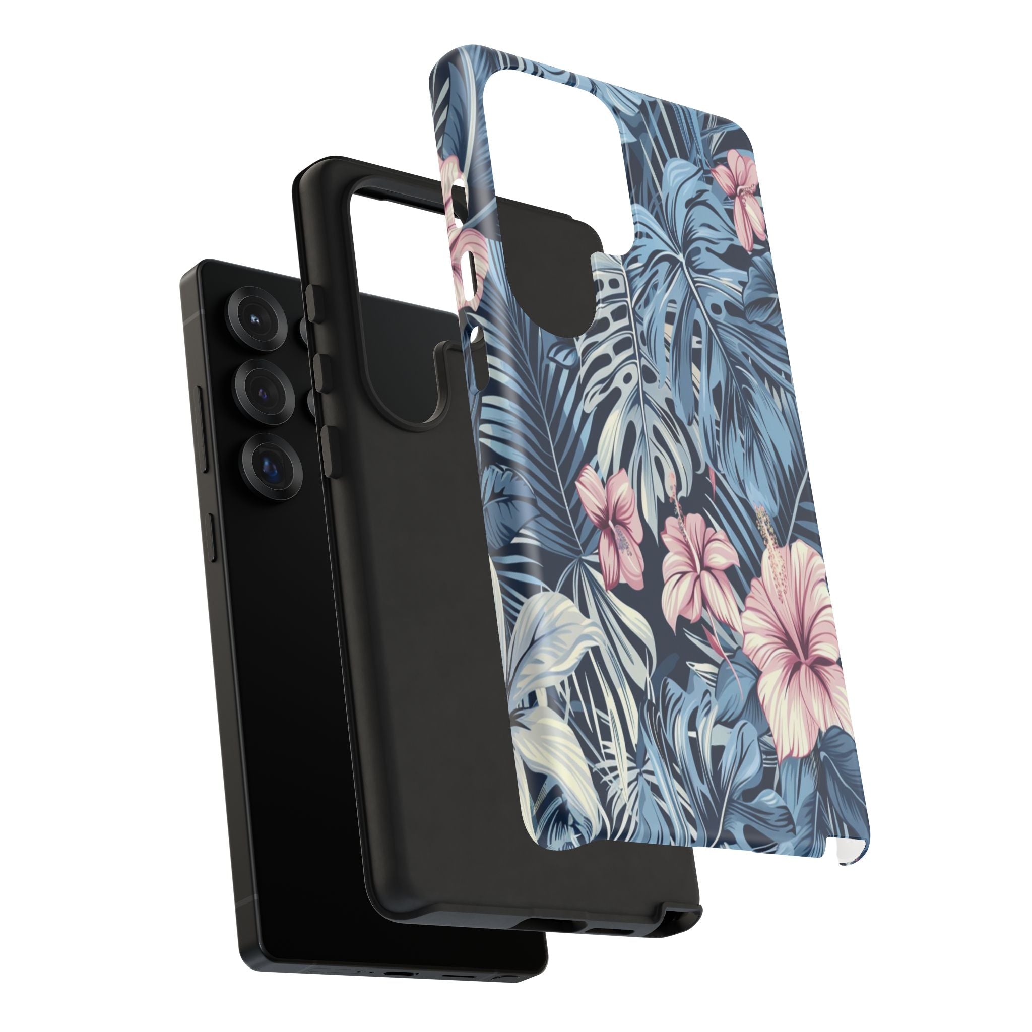 Tropical Hibiscus and Monstera Case