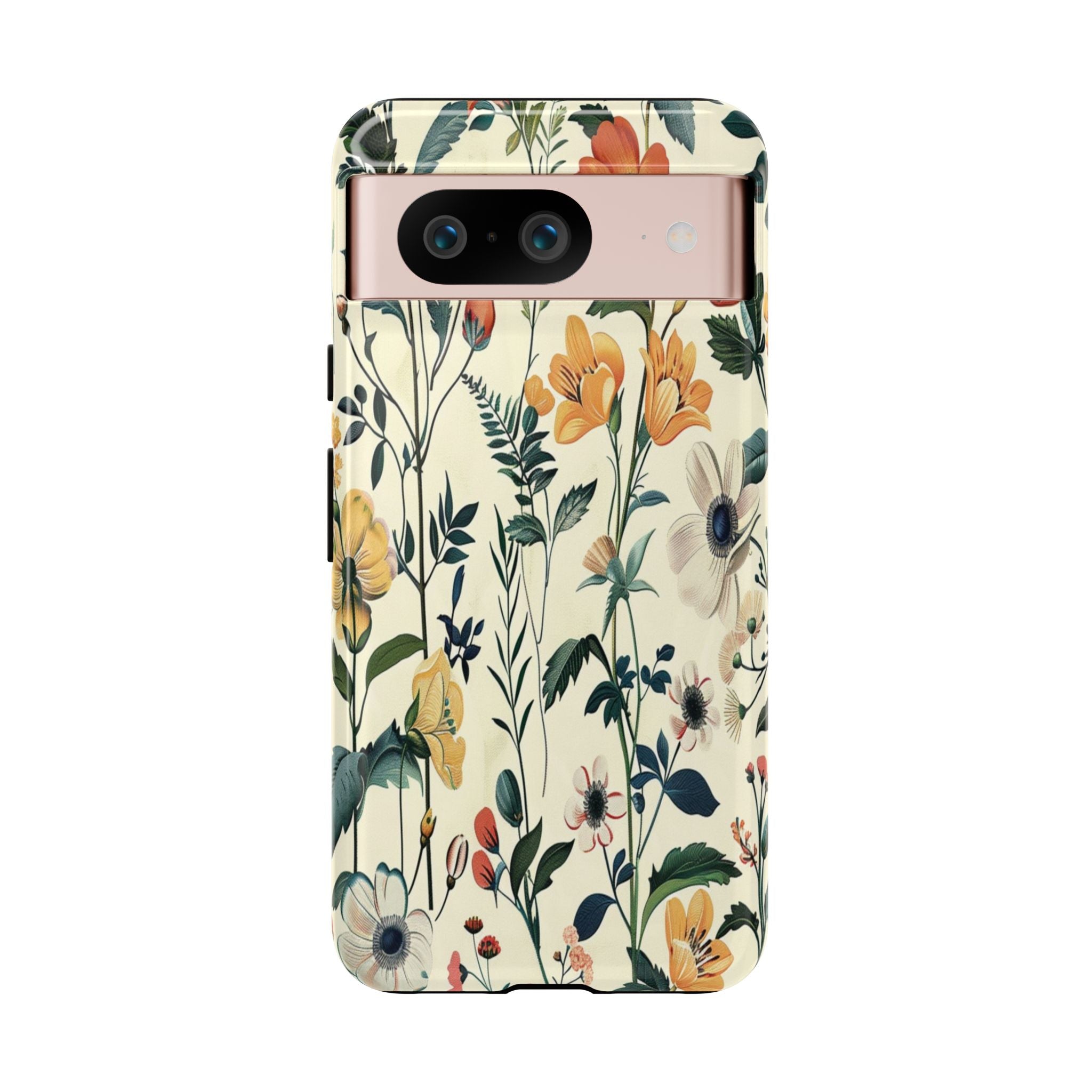 Vintage Botanical Wildflower Seamless Pattern