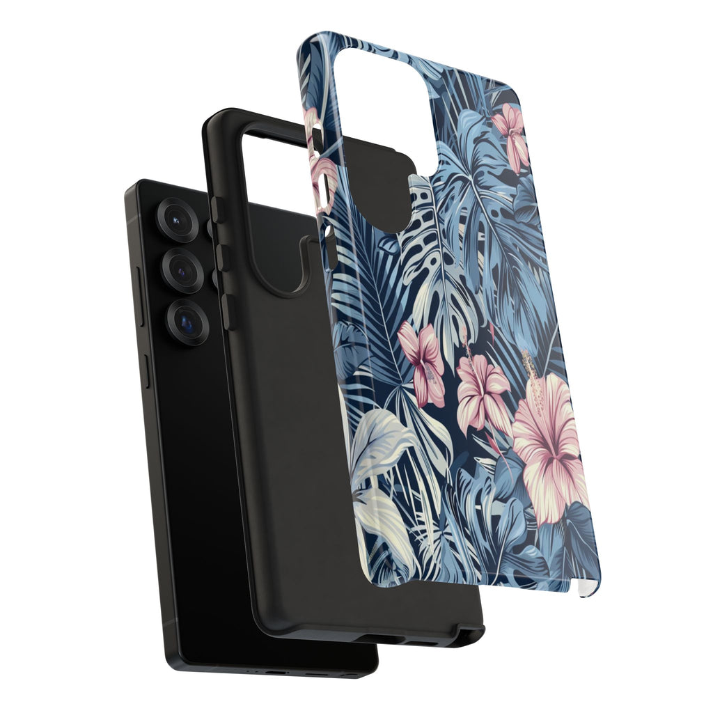 Tropical Hibiscus and Monstera Case
