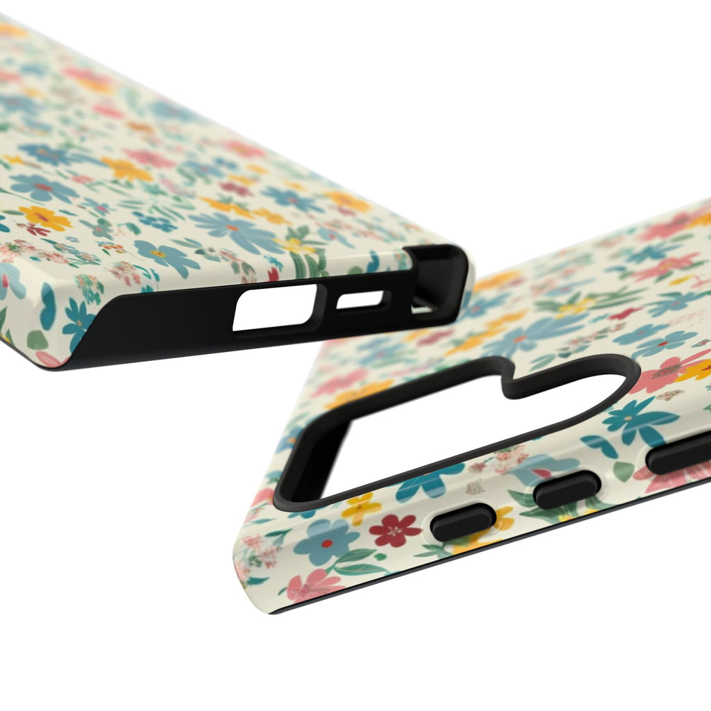 Pastel Yellow Green and Blue Case