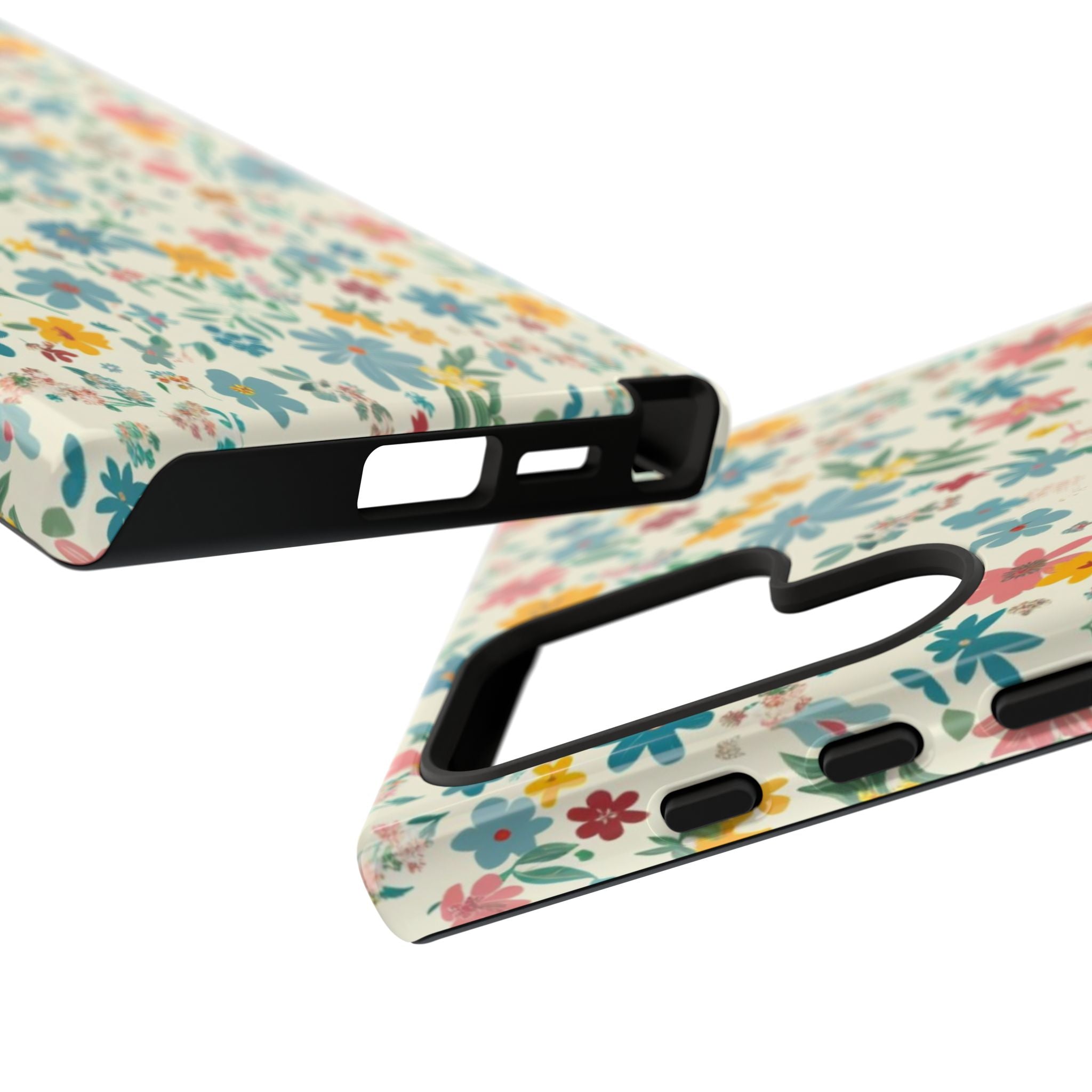 Pastel Yellow Green and Blue Case