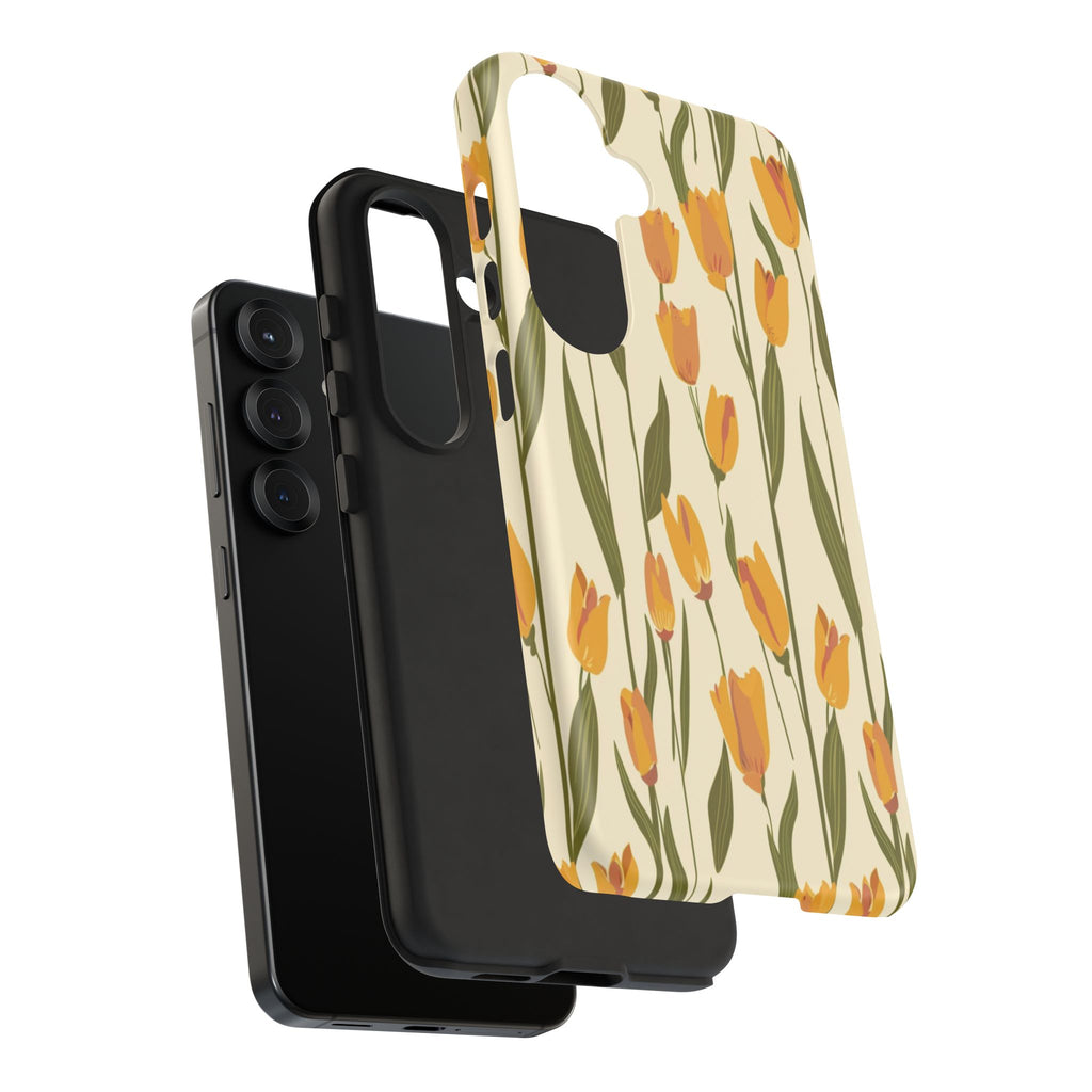 Yellow and Orange Tulips Case