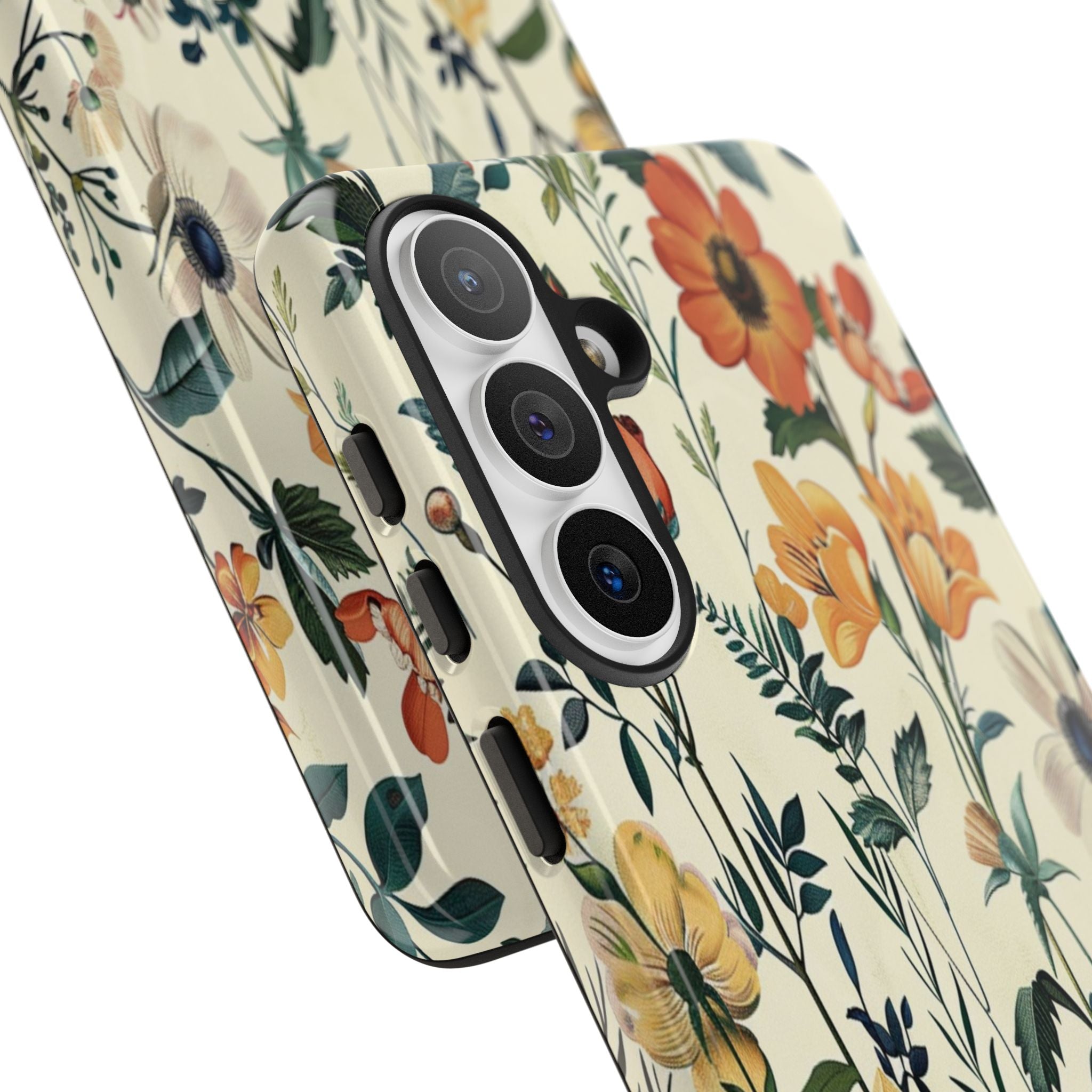 Vintage Botanical Wildflower Seamless Pattern