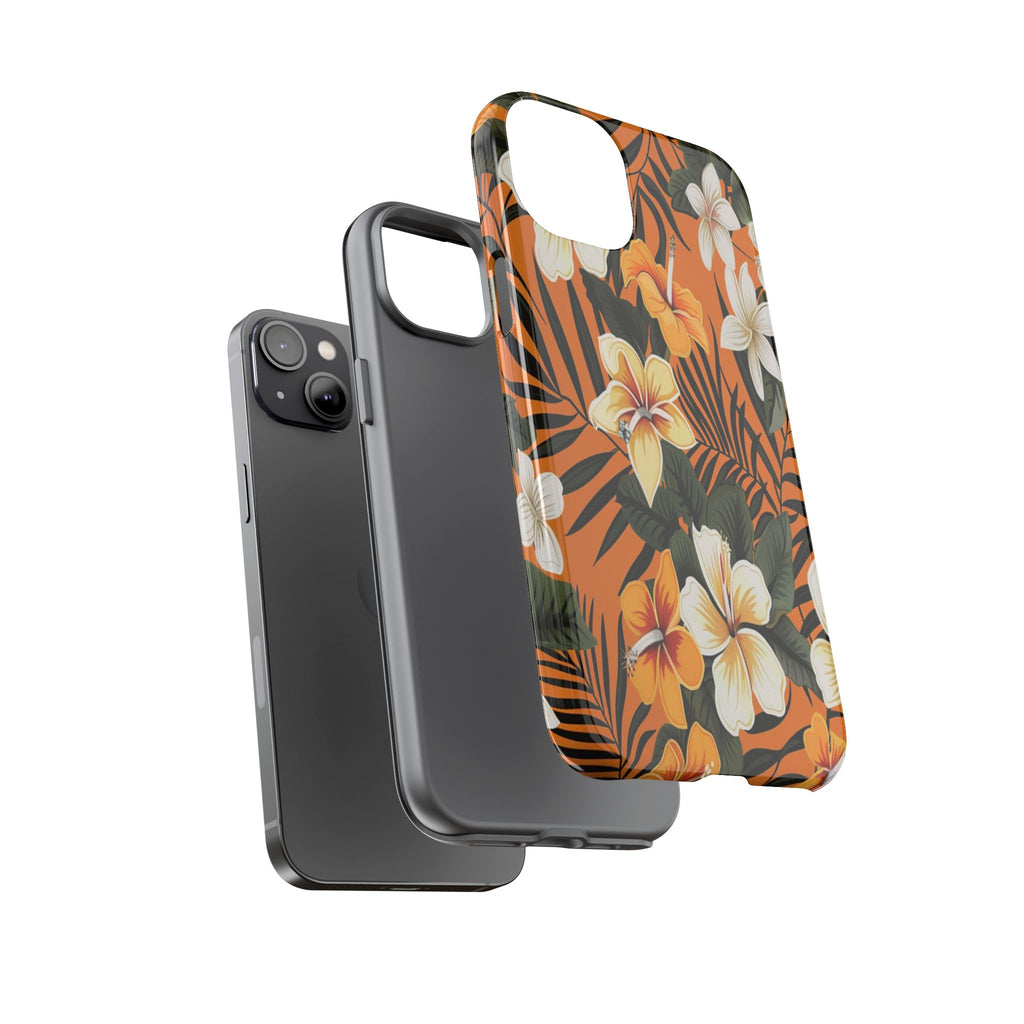 Vibrant Orange Tropical Case