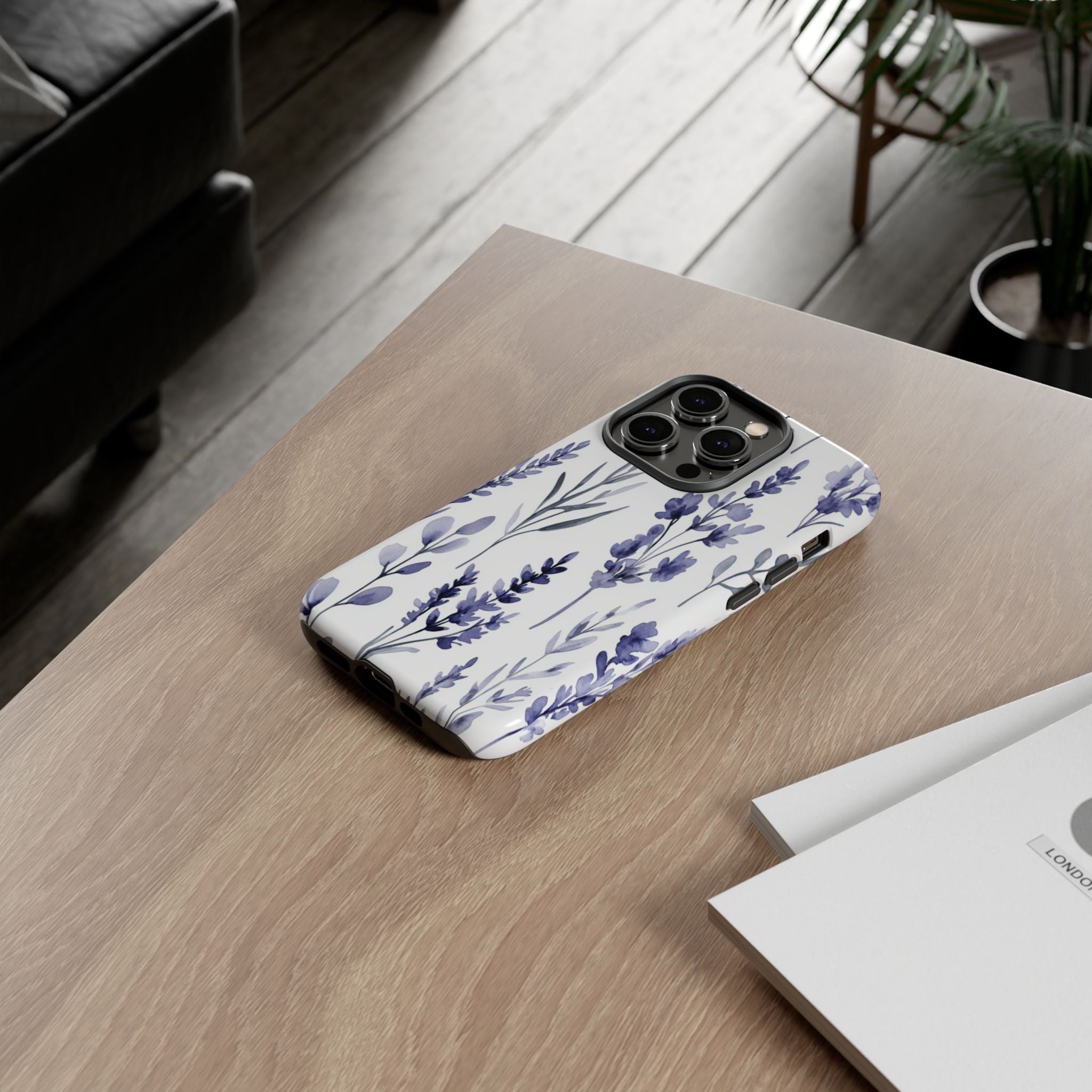 Delicate Purple Watercolor Case