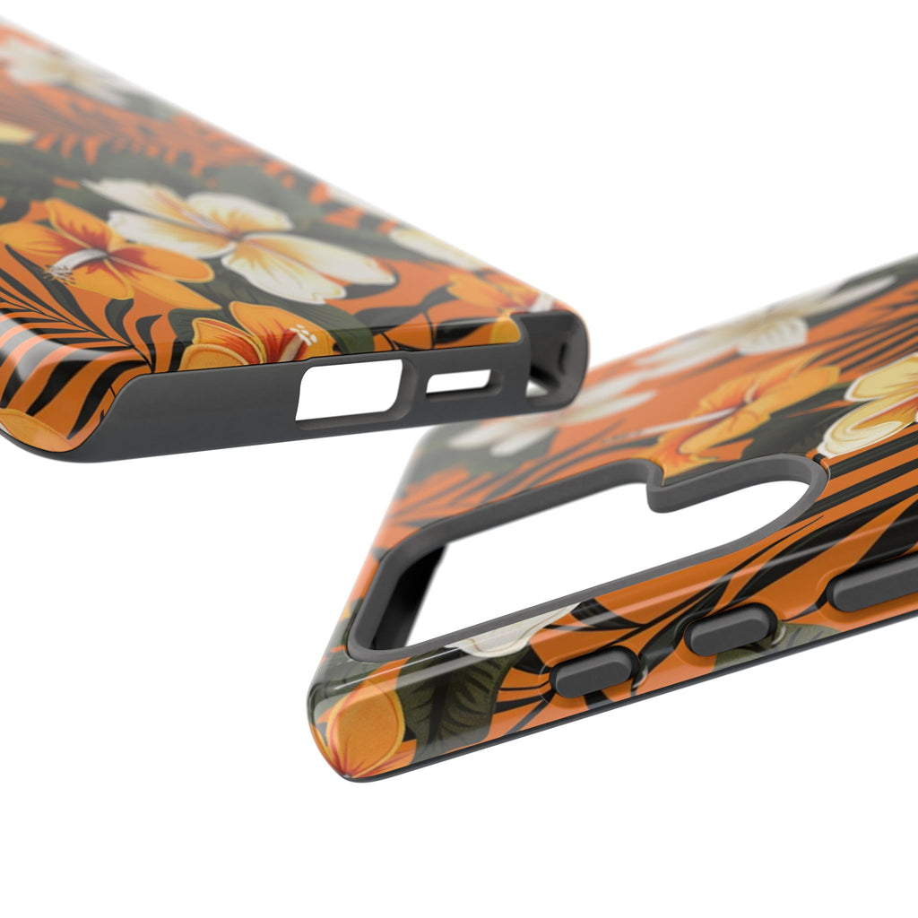Vibrant Orange Tropical Case