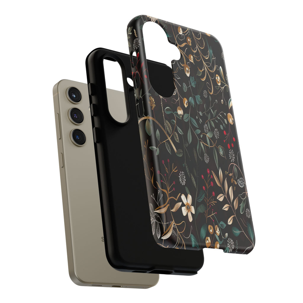 Dark Leafy Case