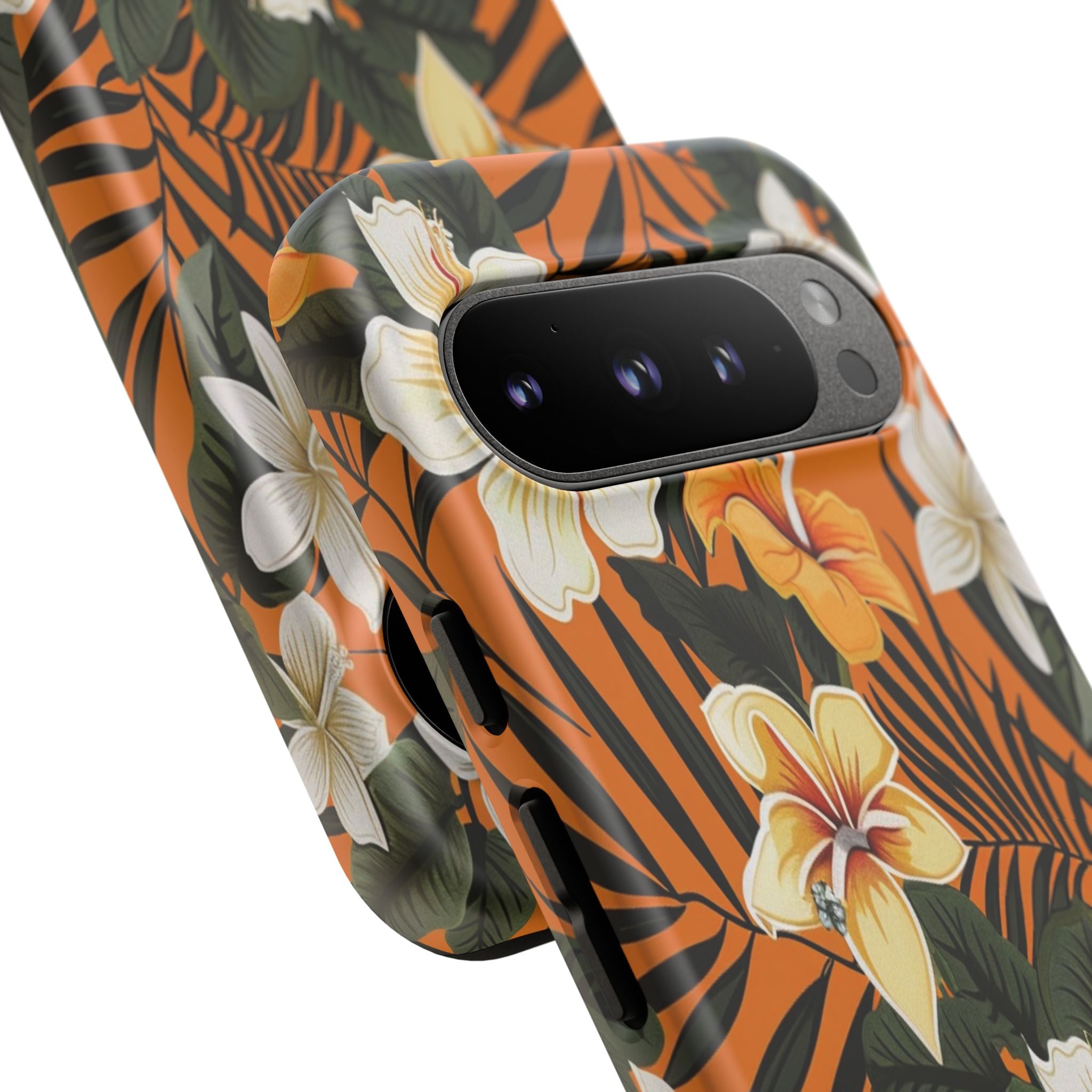 Vibrant Orange Tropical Case