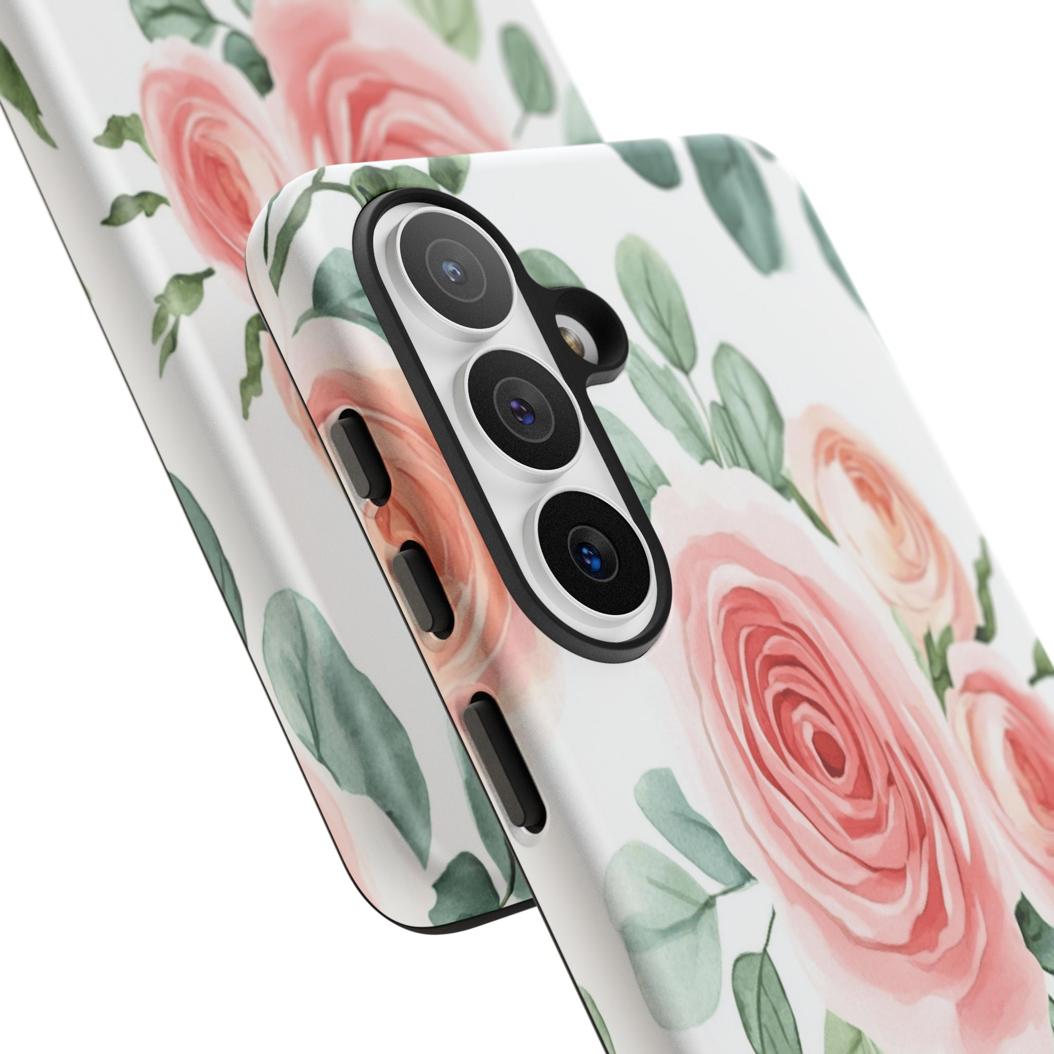 Delicate Watercolor Rose Case