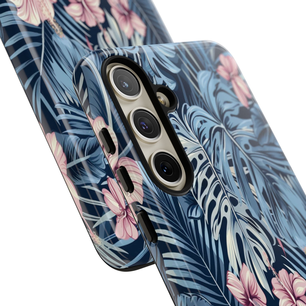Tropical Hibiscus and Monstera Case