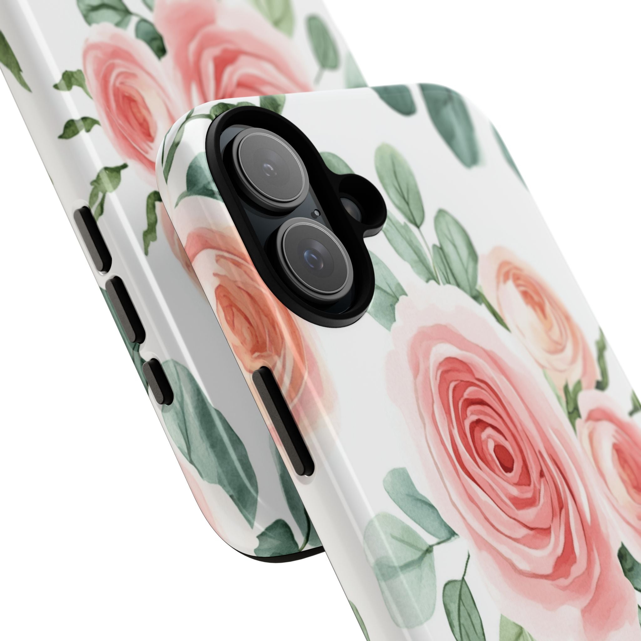 Delicate Watercolor Rose Case