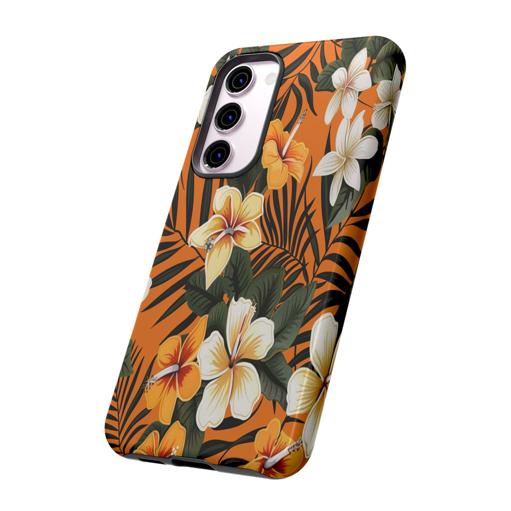 Vibrant Orange Tropical Case