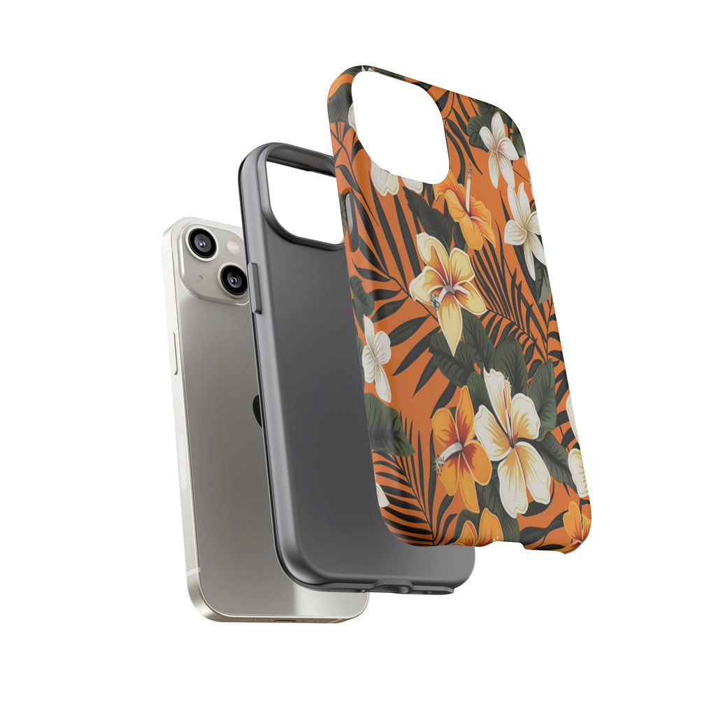 Vibrant Orange Tropical Case