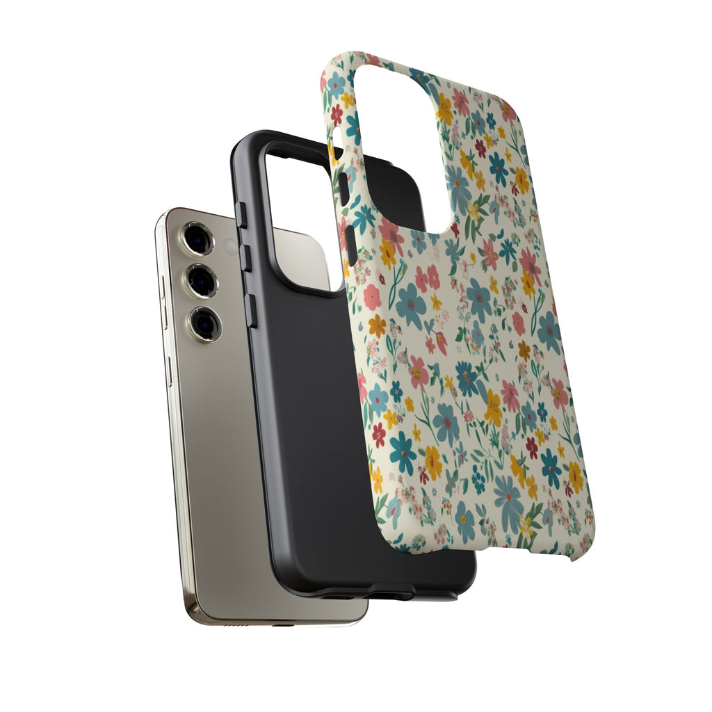 Pastel Yellow Green and Blue Case