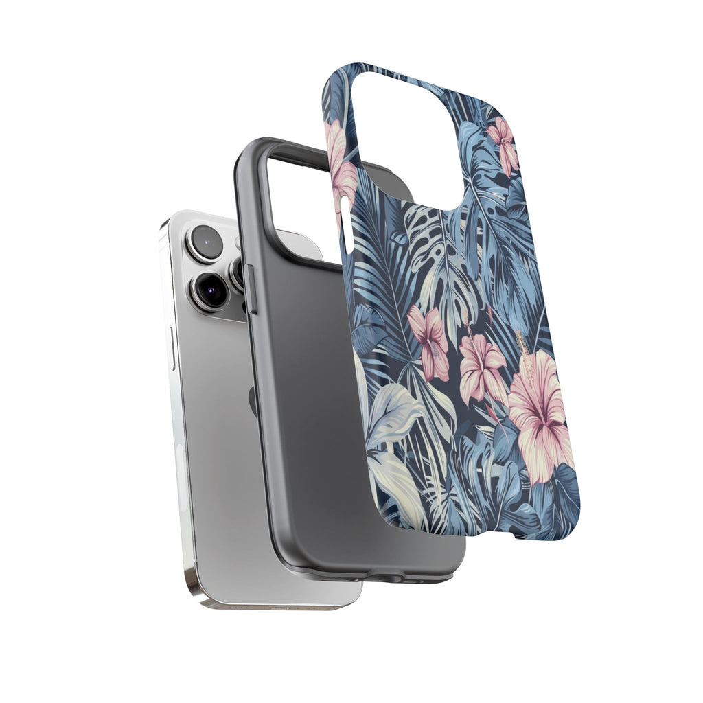 Tropical Hibiscus and Monstera Case