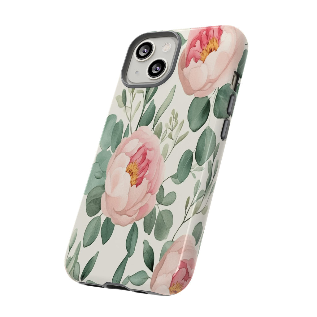Soft Pink Peonies Case